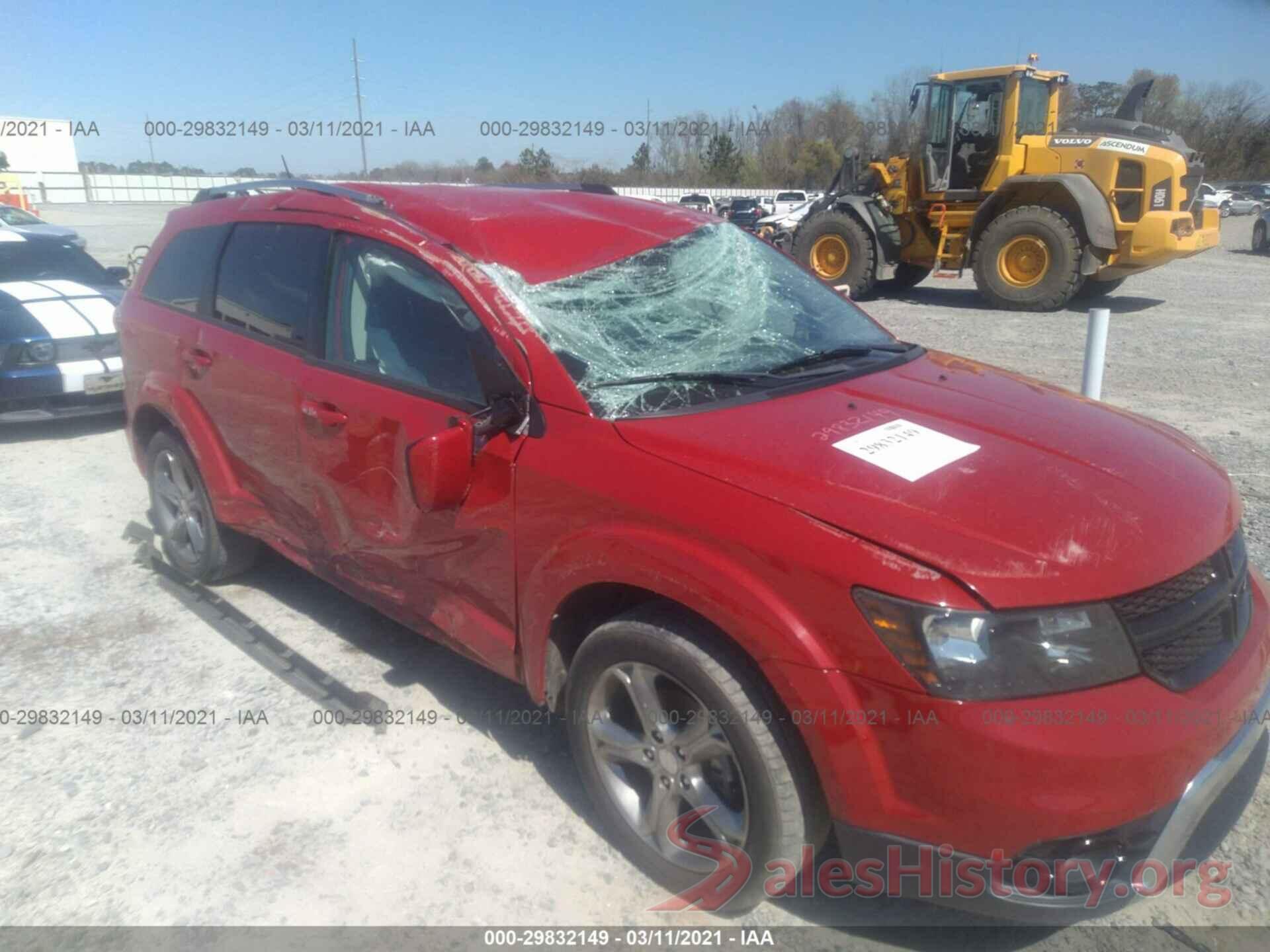 3C4PDCGG7HT594589 2017 DODGE JOURNEY