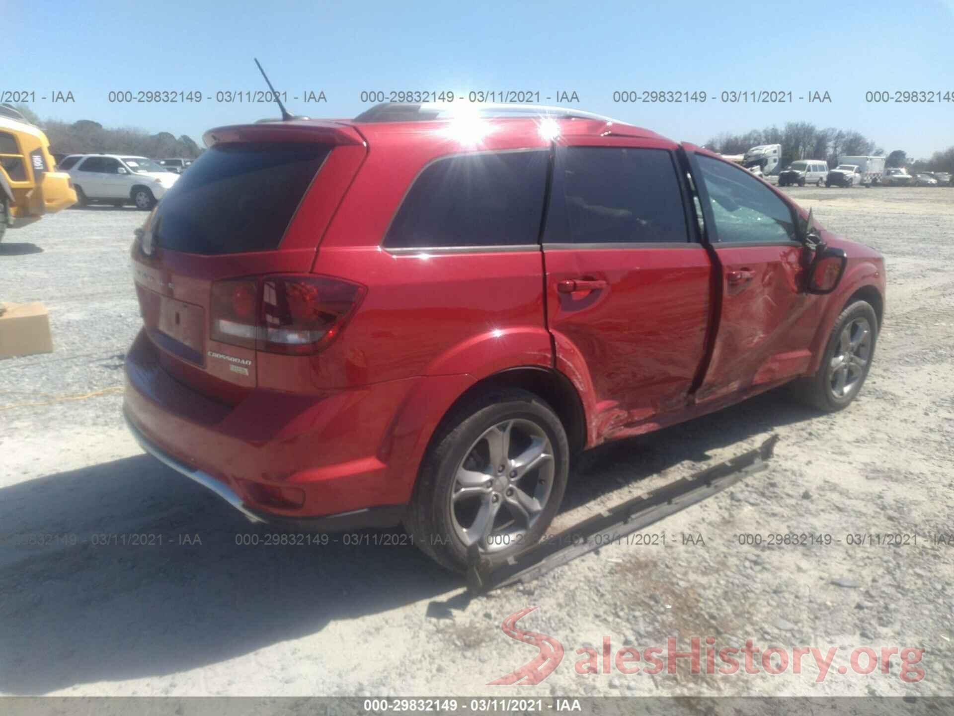 3C4PDCGG7HT594589 2017 DODGE JOURNEY