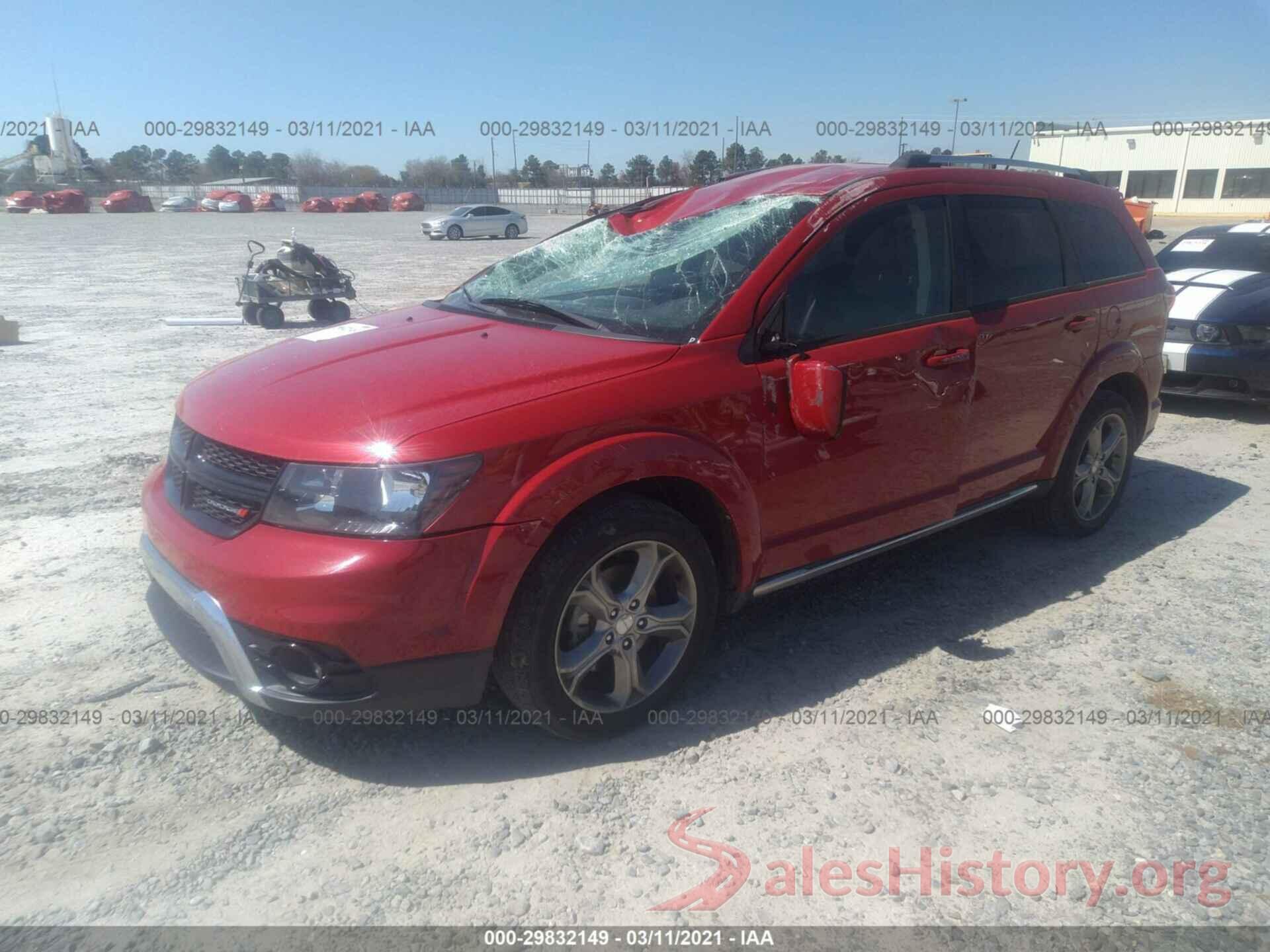 3C4PDCGG7HT594589 2017 DODGE JOURNEY