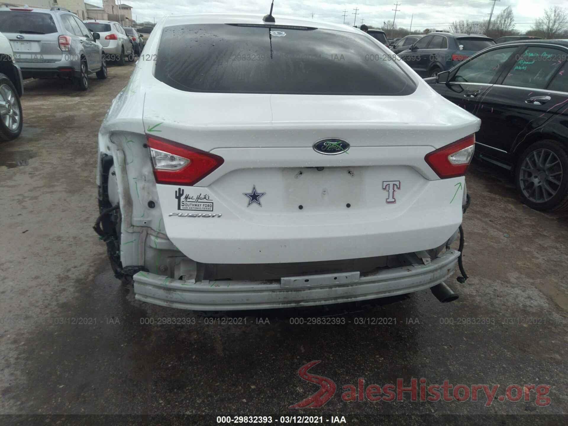 3FA6P0G79GR239345 2016 FORD FUSION