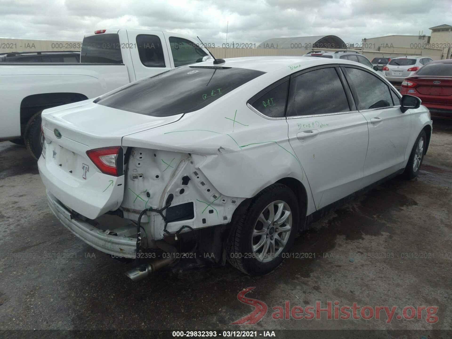 3FA6P0G79GR239345 2016 FORD FUSION