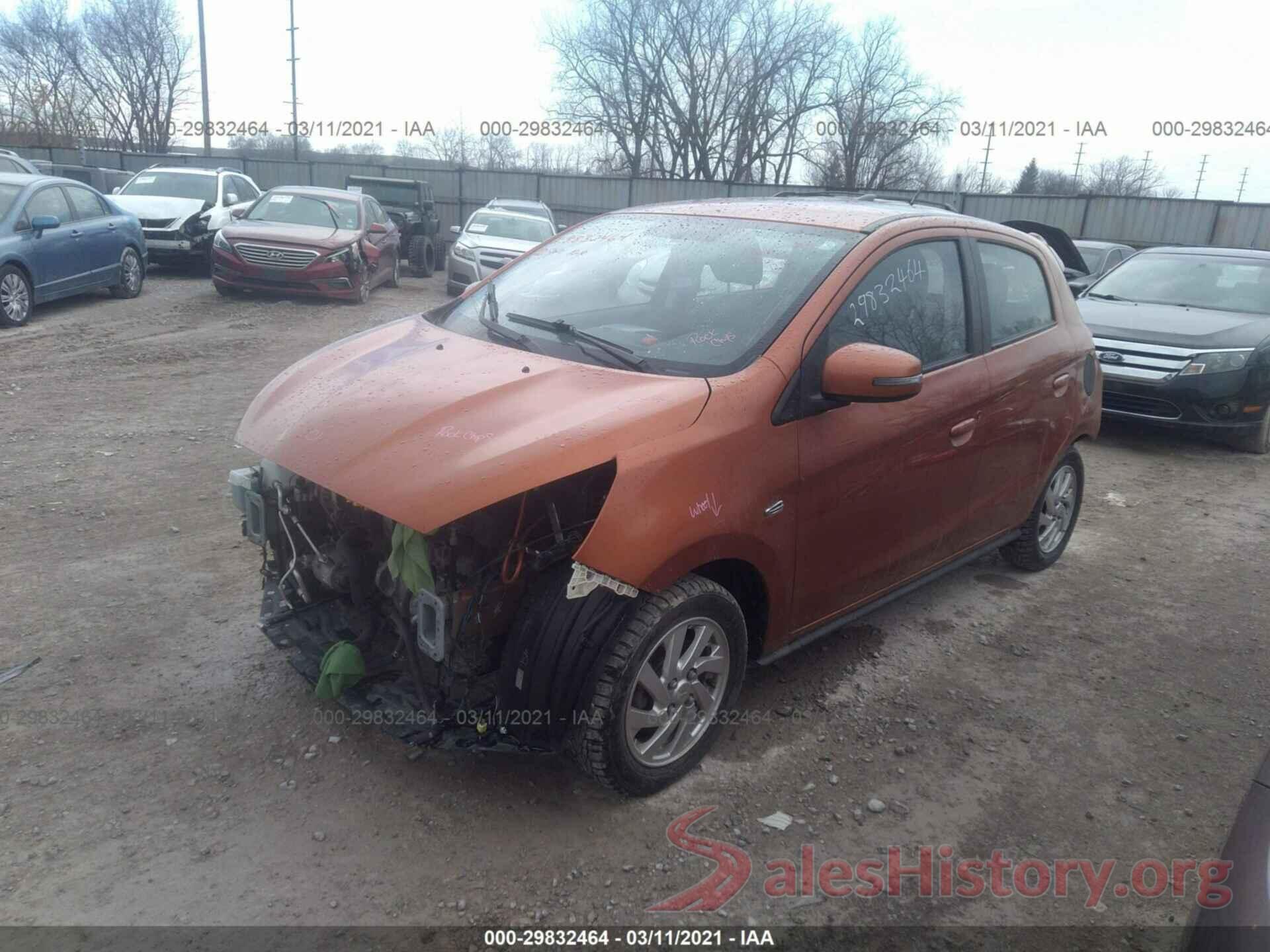 ML32A4HJXHH009508 2017 MITSUBISHI MIRAGE