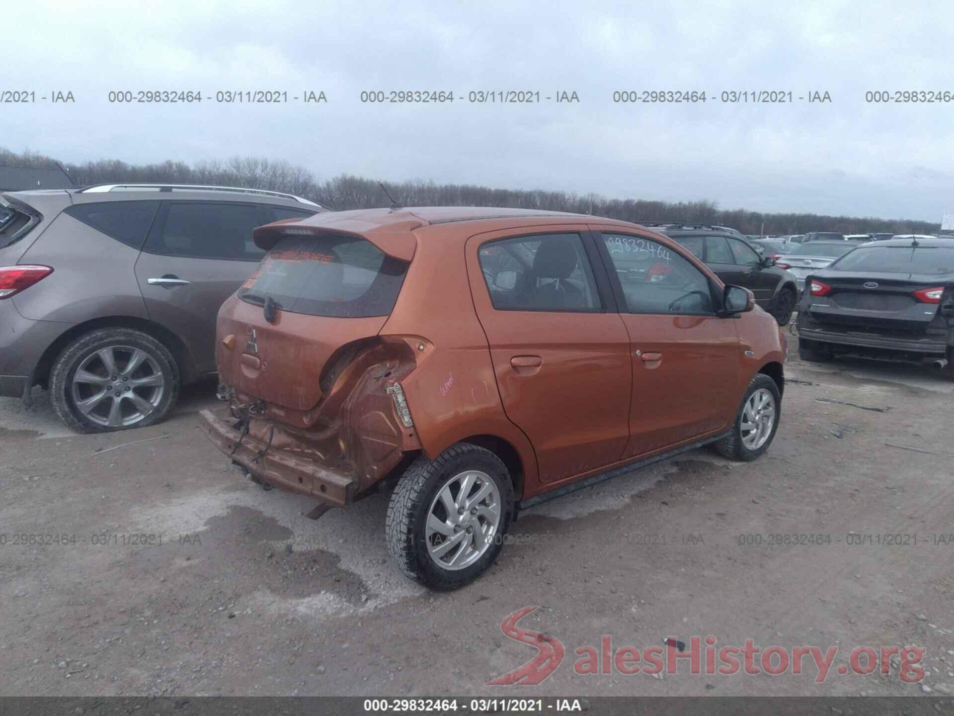 ML32A4HJXHH009508 2017 MITSUBISHI MIRAGE