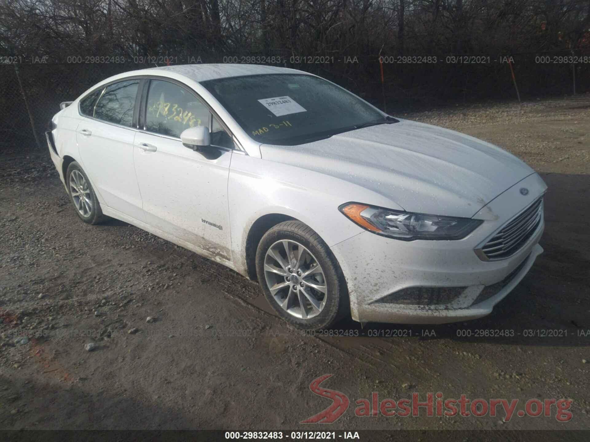 3FA6P0LU3HR299991 2017 FORD FUSION