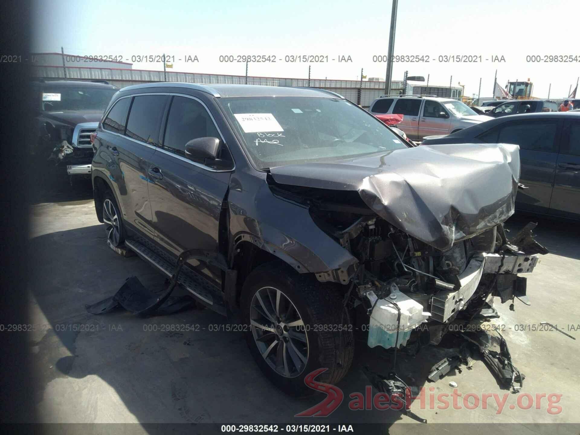 5TDKZRFH8JS544602 2018 TOYOTA HIGHLANDER