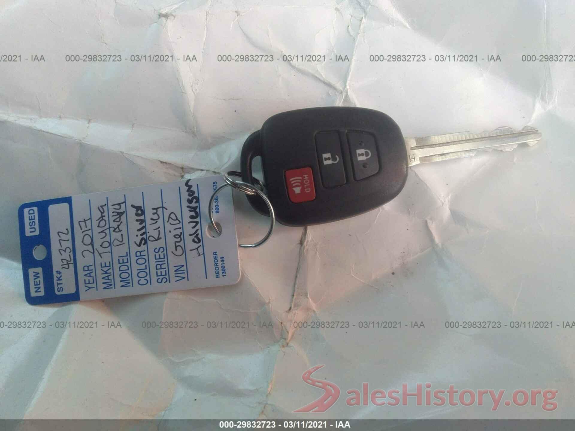 2T3ZFREV1HW344653 2017 TOYOTA RAV4