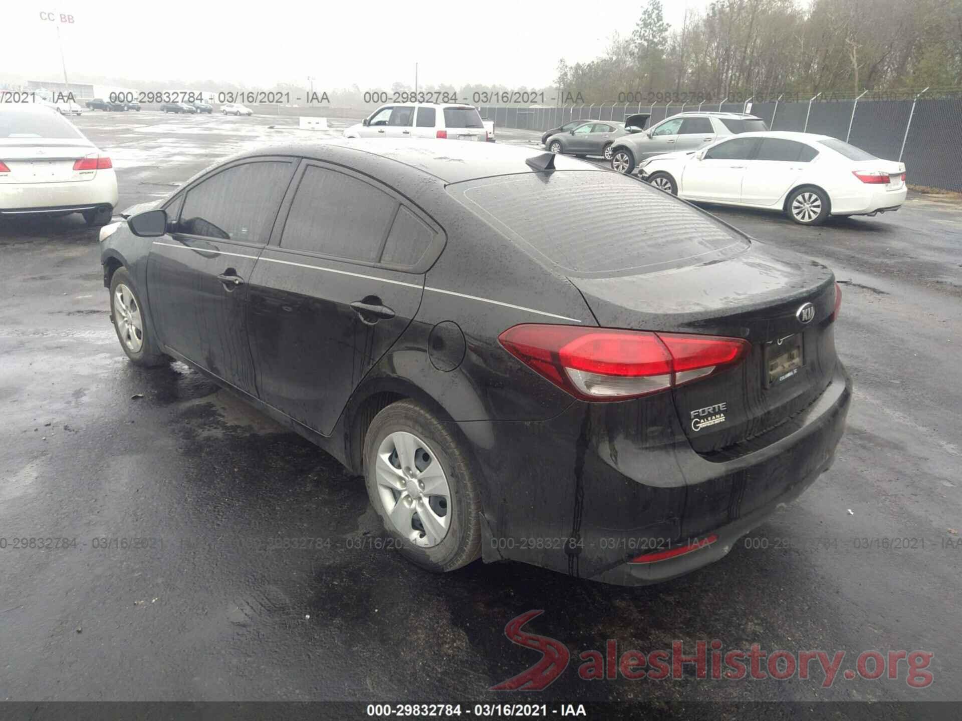 3KPFK4A73JE214254 2018 KIA FORTE