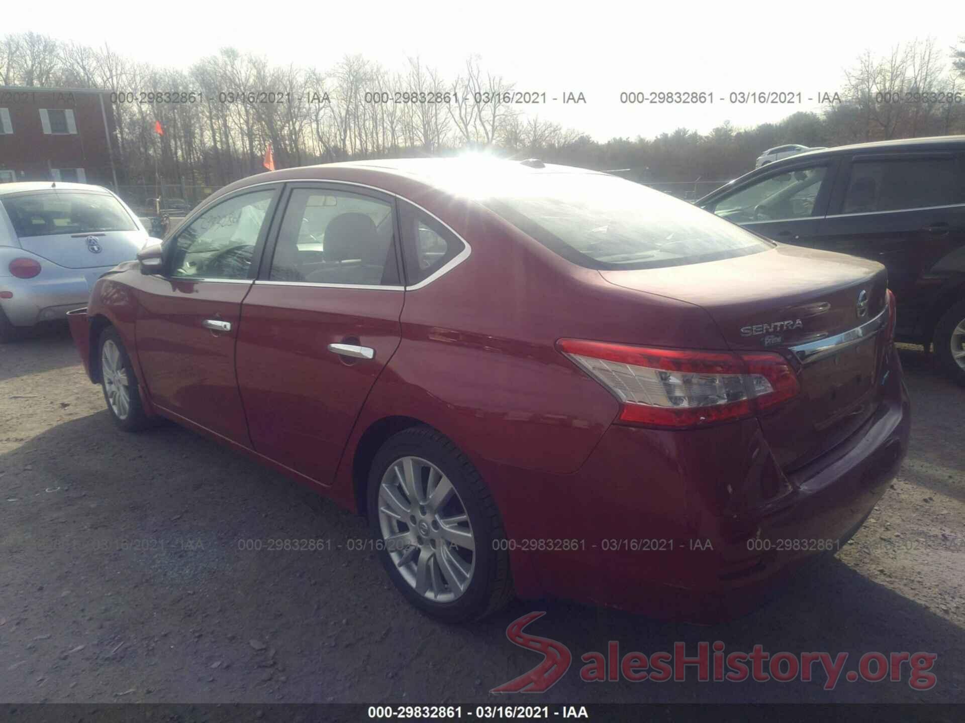 5TDJZRFH0JS497870 2013 NISSAN SENTRA