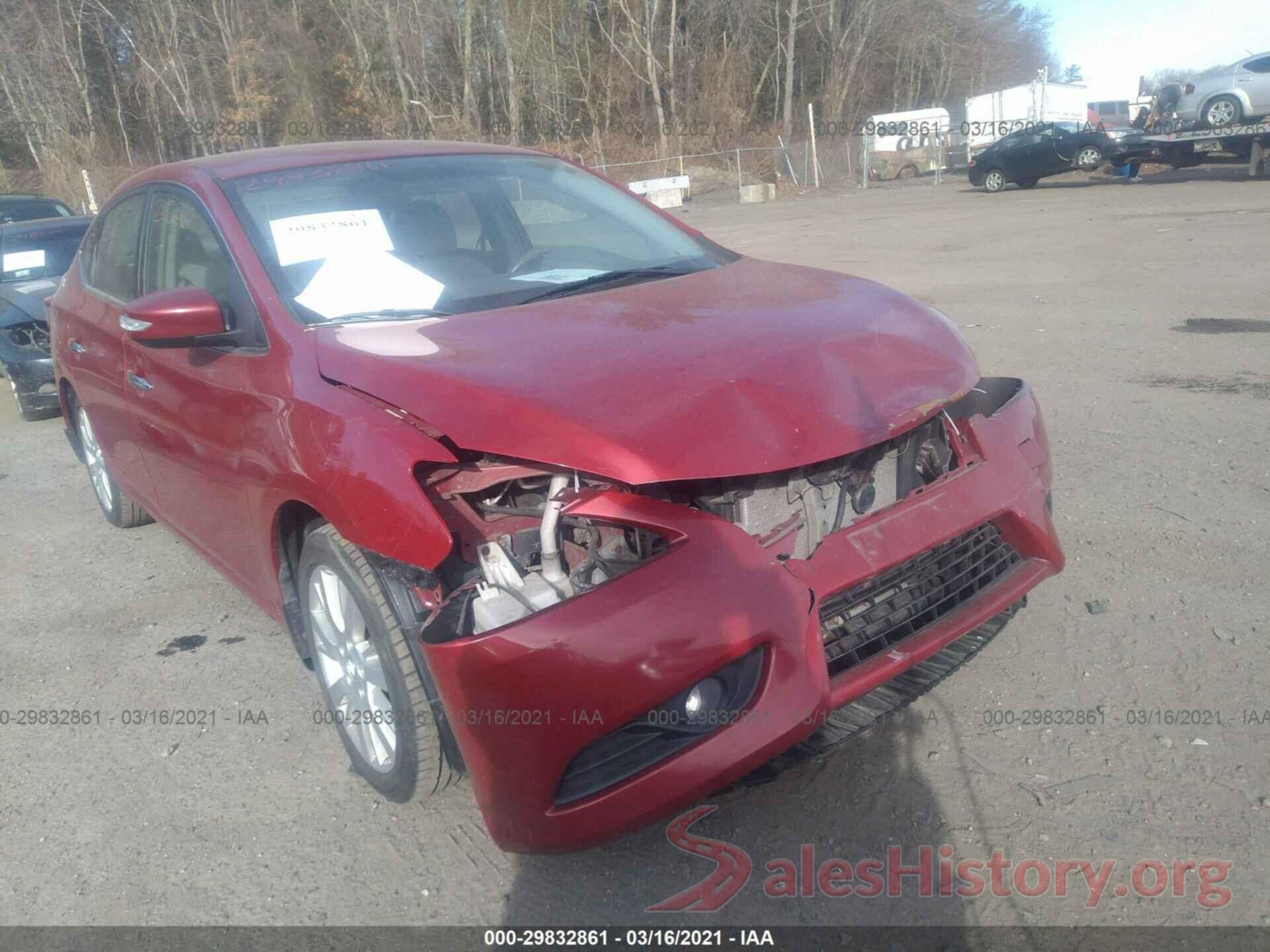 5TDJZRFH0JS497870 2013 NISSAN SENTRA