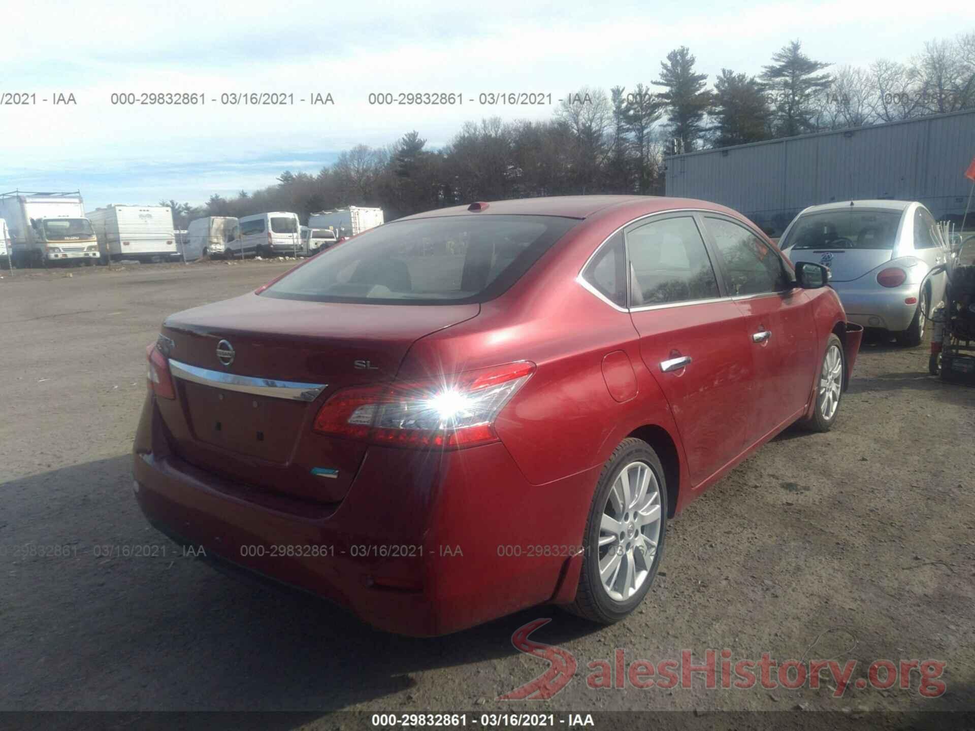 5TDJZRFH0JS497870 2013 NISSAN SENTRA