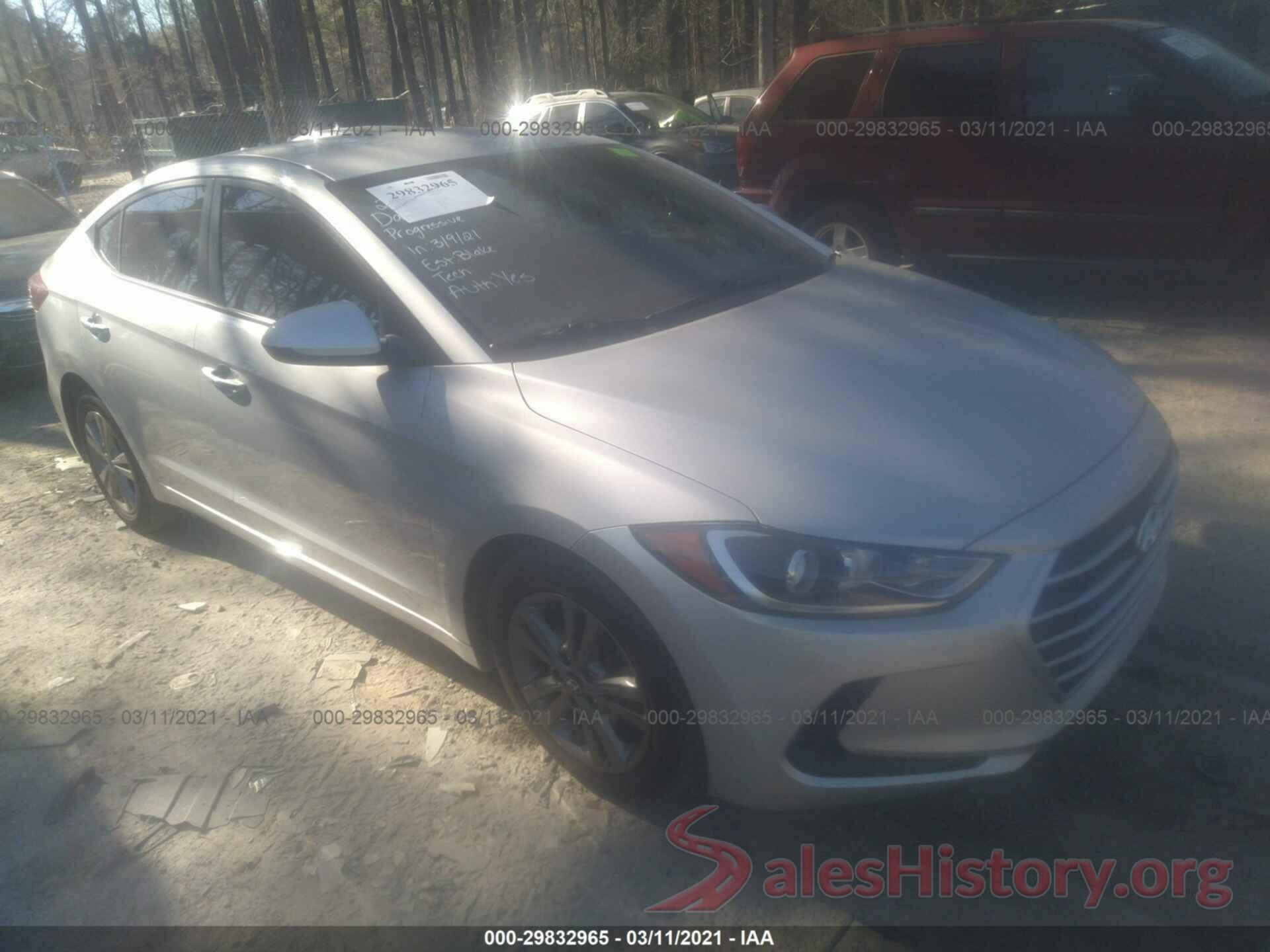 5NPD84LF9JH244302 2018 HYUNDAI ELANTRA