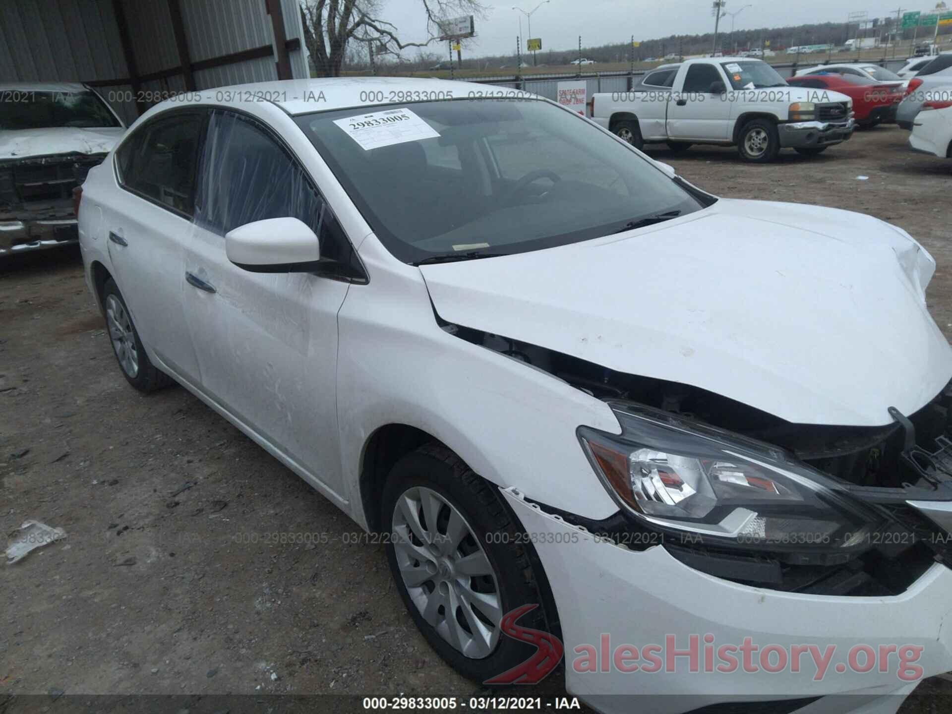 3N1AB7AP5KY373565 2019 NISSAN SENTRA