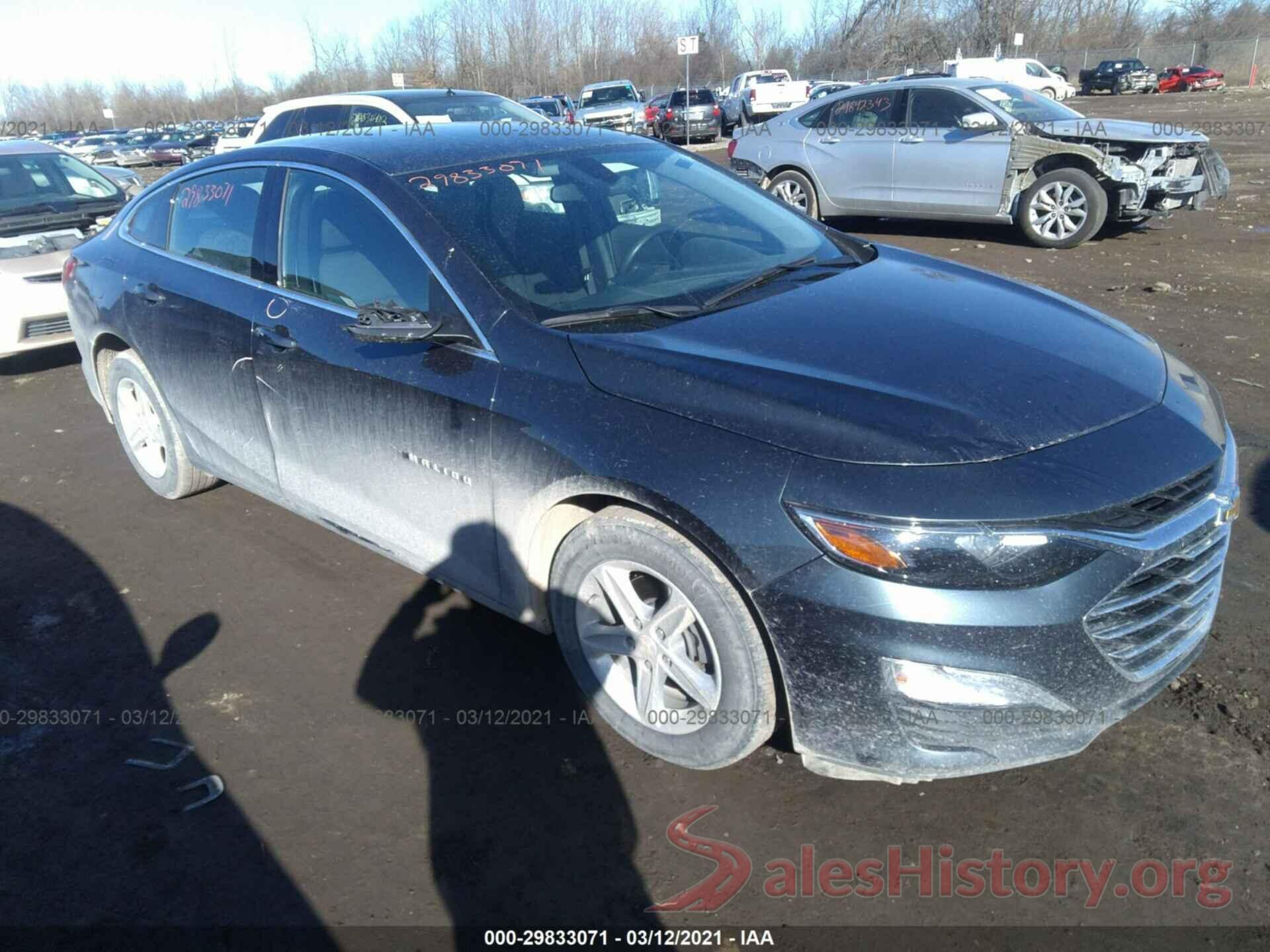 1G1ZB5ST6KF190837 2019 CHEVROLET MALIBU