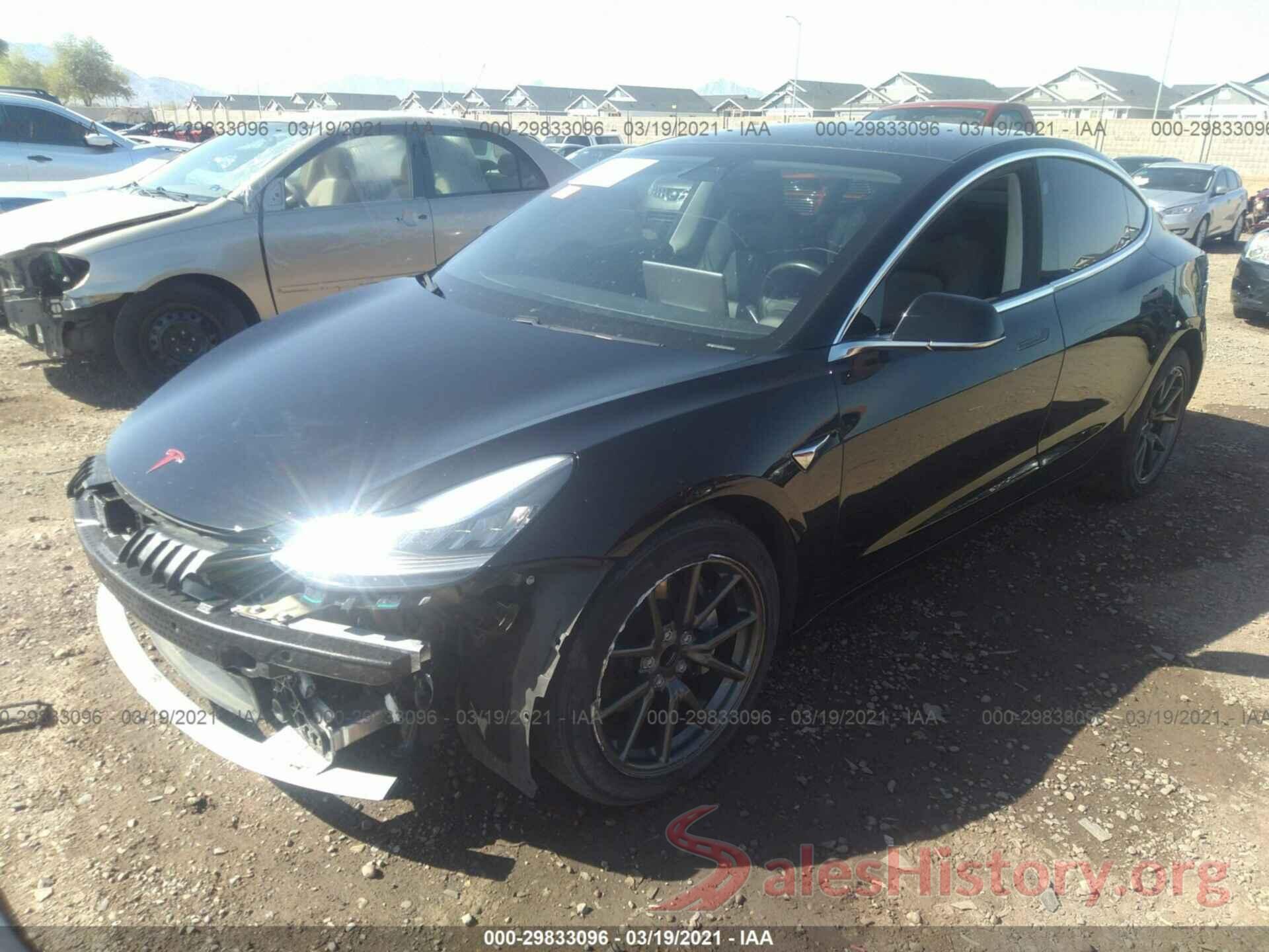 5YJ3E1EA5KF399532 2019 TESLA MODEL 3