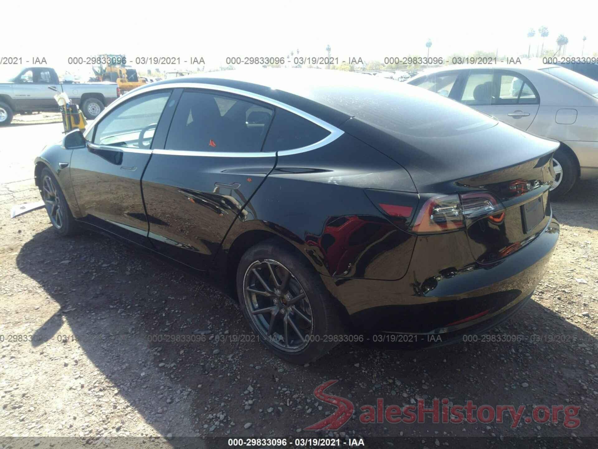 5YJ3E1EA5KF399532 2019 TESLA MODEL 3