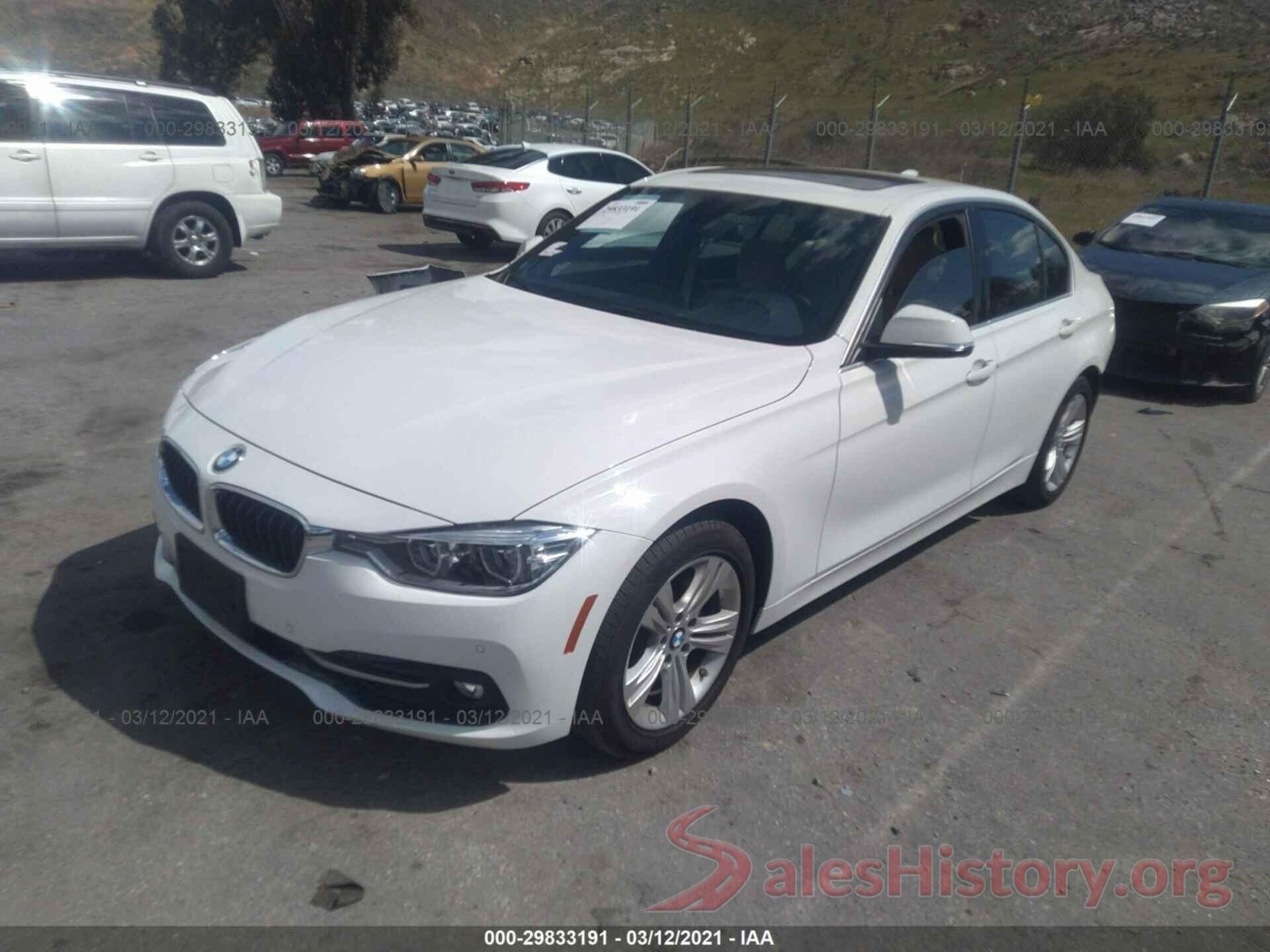 WBA8B9G37HNU54467 2017 BMW 3 SERIES