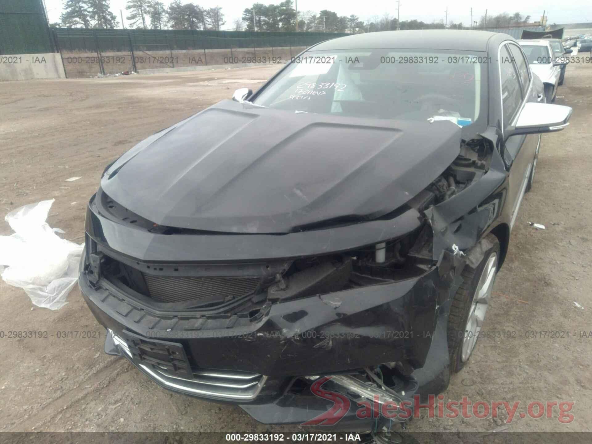 1G1145S35HU191697 2017 CHEVROLET IMPALA