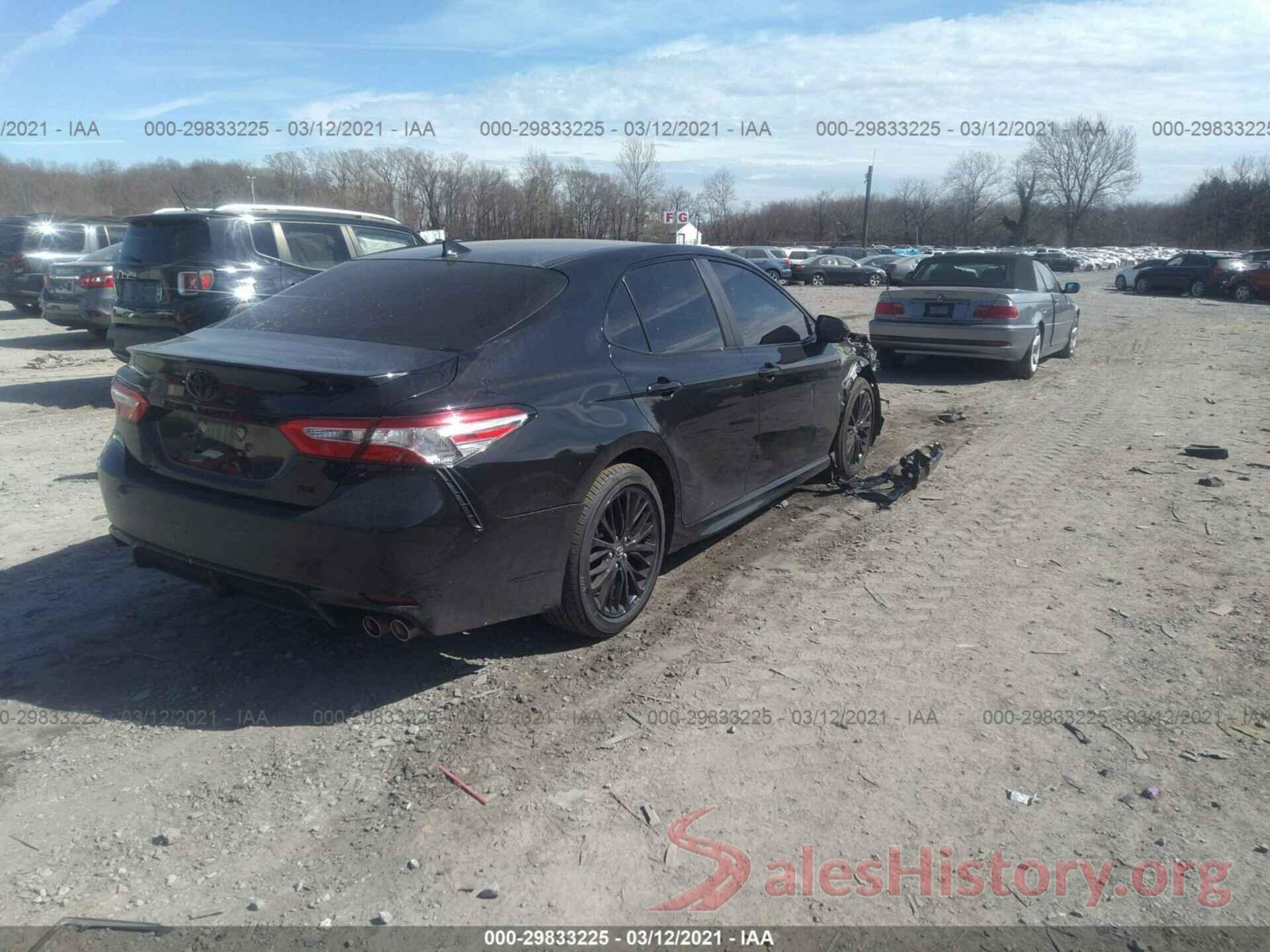 4T1G11AK8LU348803 2020 TOYOTA CAMRY