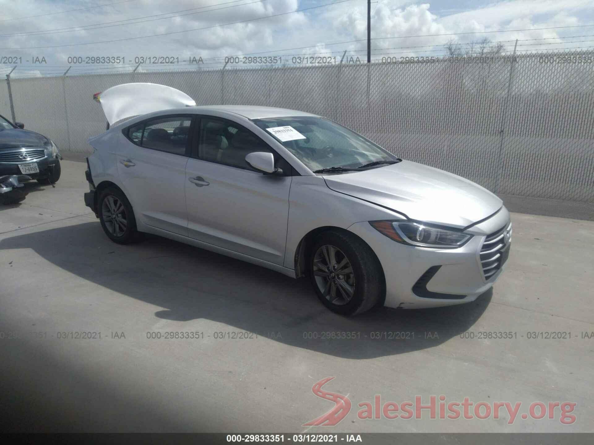 5NPD84LF8HH136327 2017 HYUNDAI ELANTRA