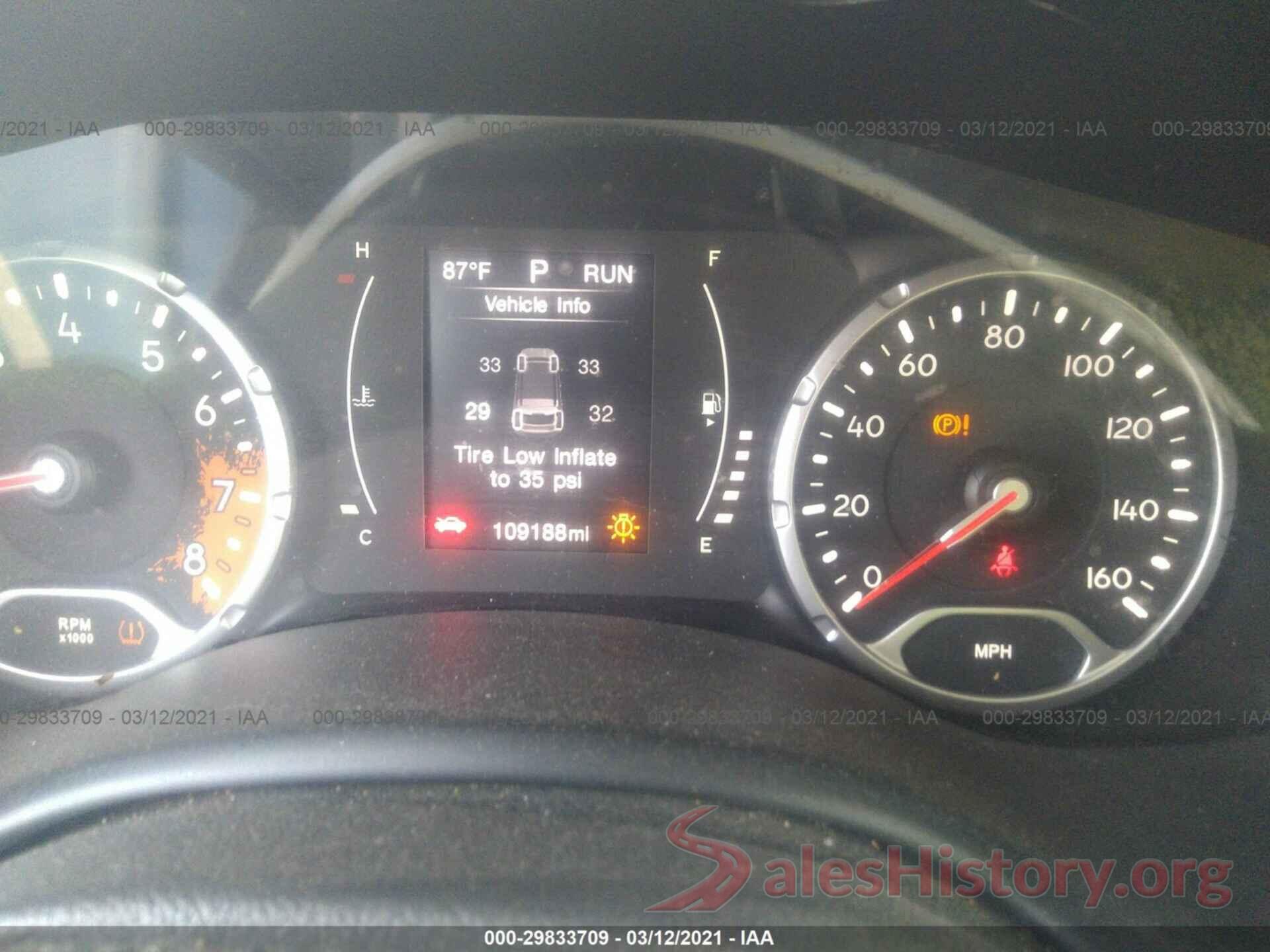 ZACCJAAT1GPD43493 2016 JEEP RENEGADE