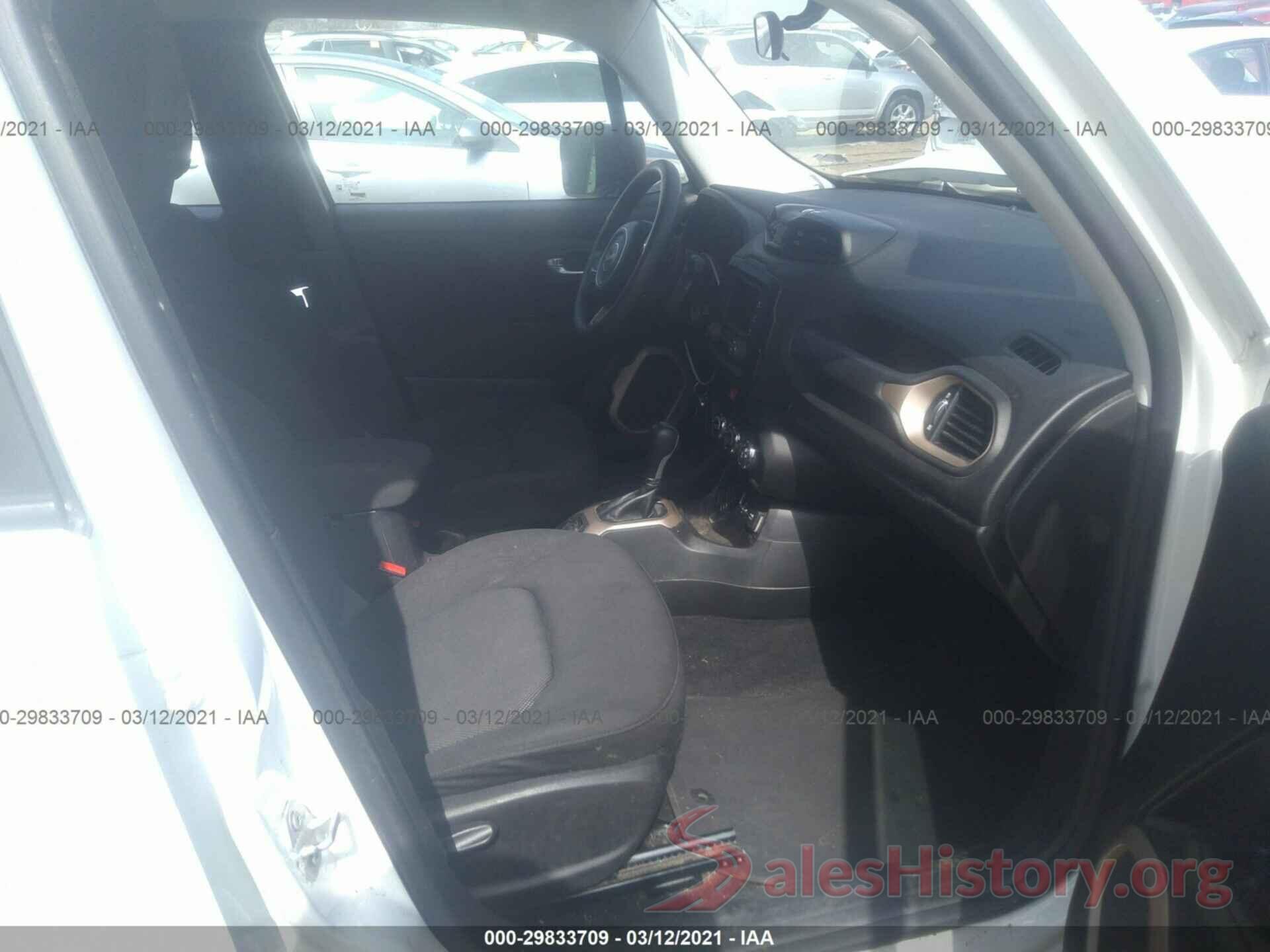 ZACCJAAT1GPD43493 2016 JEEP RENEGADE