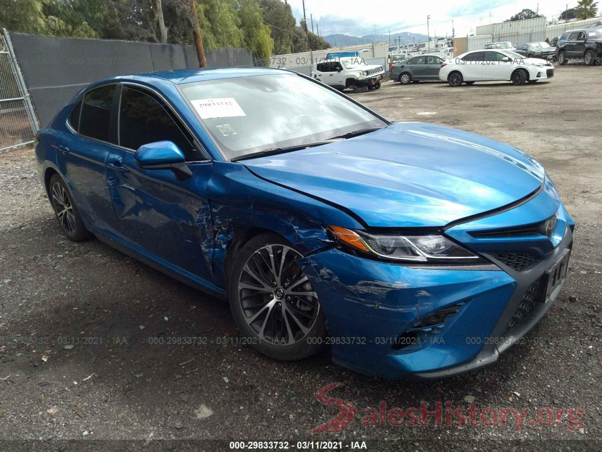 4T1B11HK2KU278200 2019 TOYOTA CAMRY