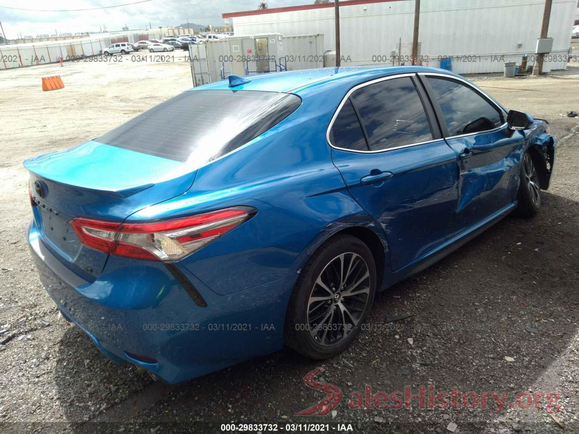 4T1B11HK2KU278200 2019 TOYOTA CAMRY