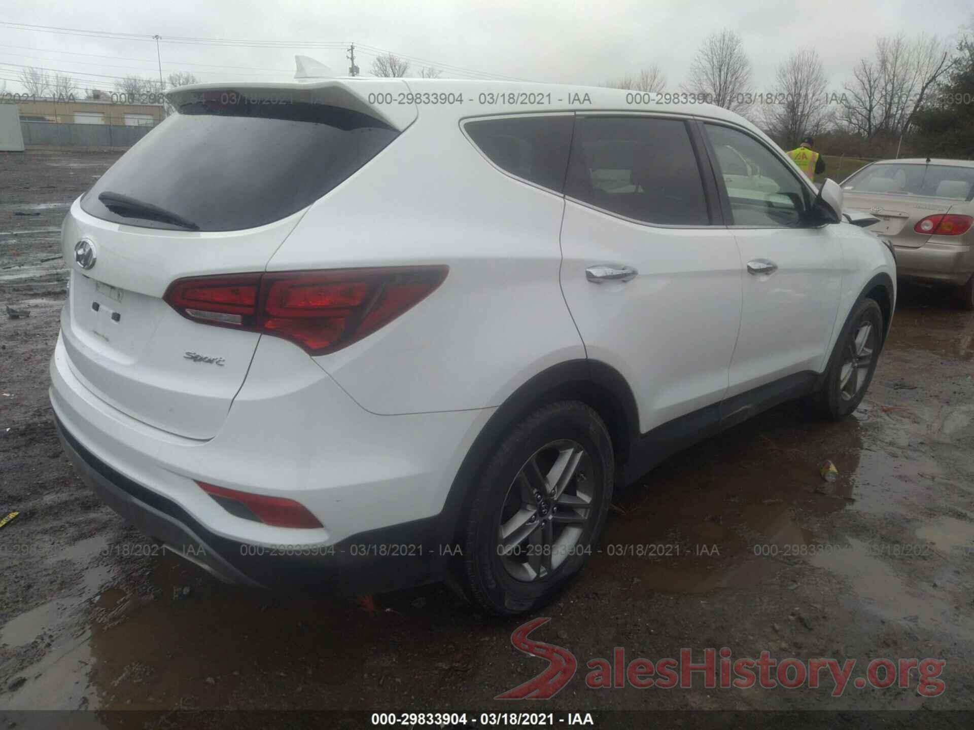 5NMZT3LB2HH004303 2017 HYUNDAI SANTA FE SPORT