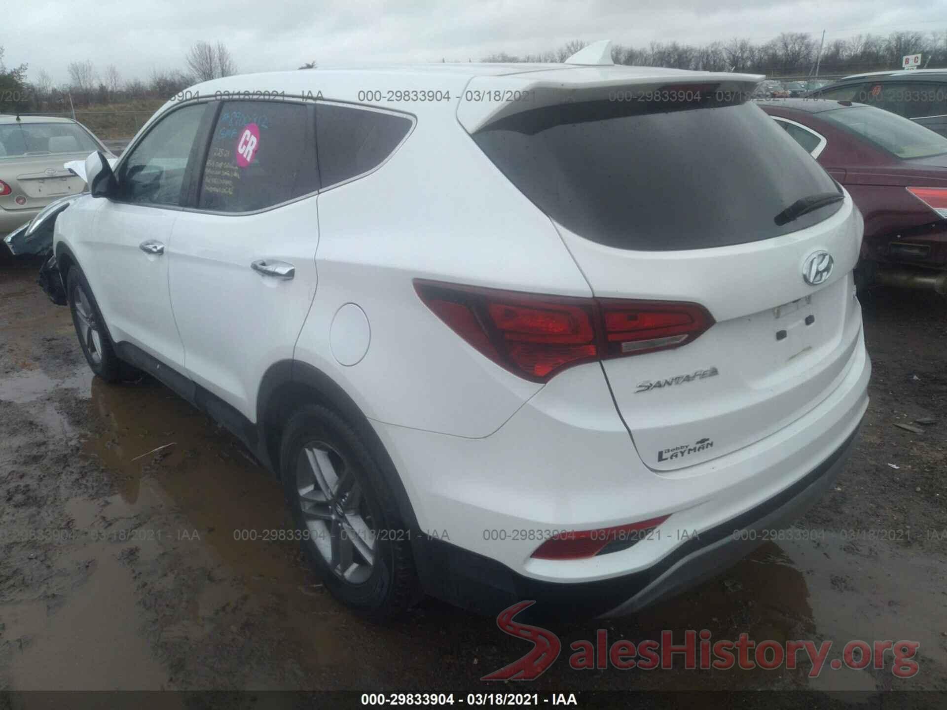 5NMZT3LB2HH004303 2017 HYUNDAI SANTA FE SPORT