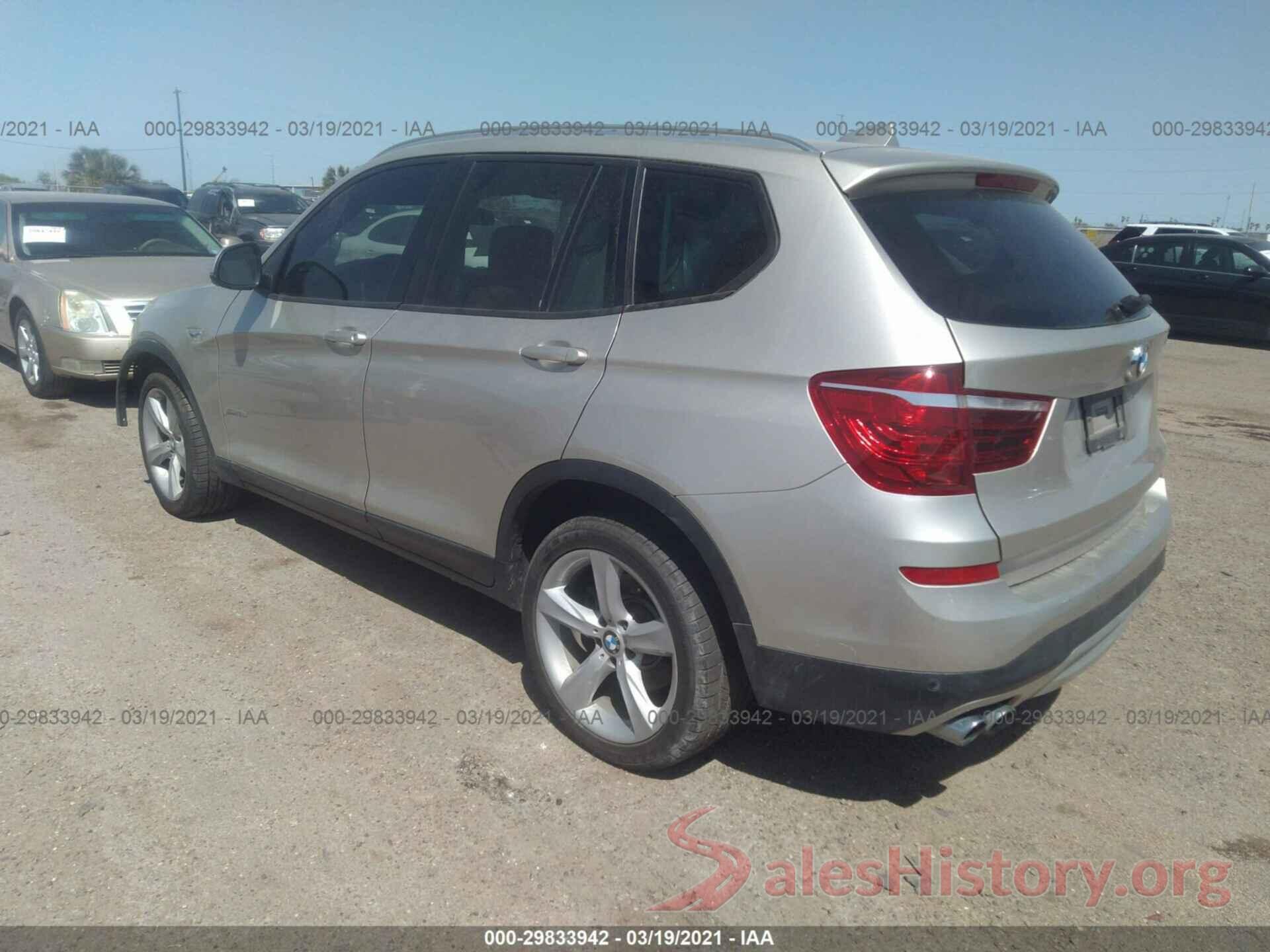 5UXWZ7C53H0T44173 2017 BMW X3