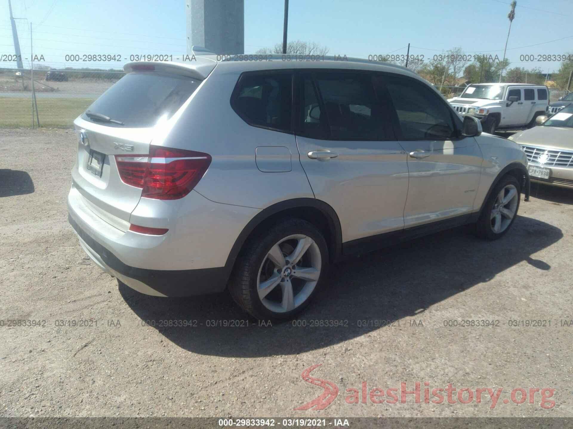 5UXWZ7C53H0T44173 2017 BMW X3