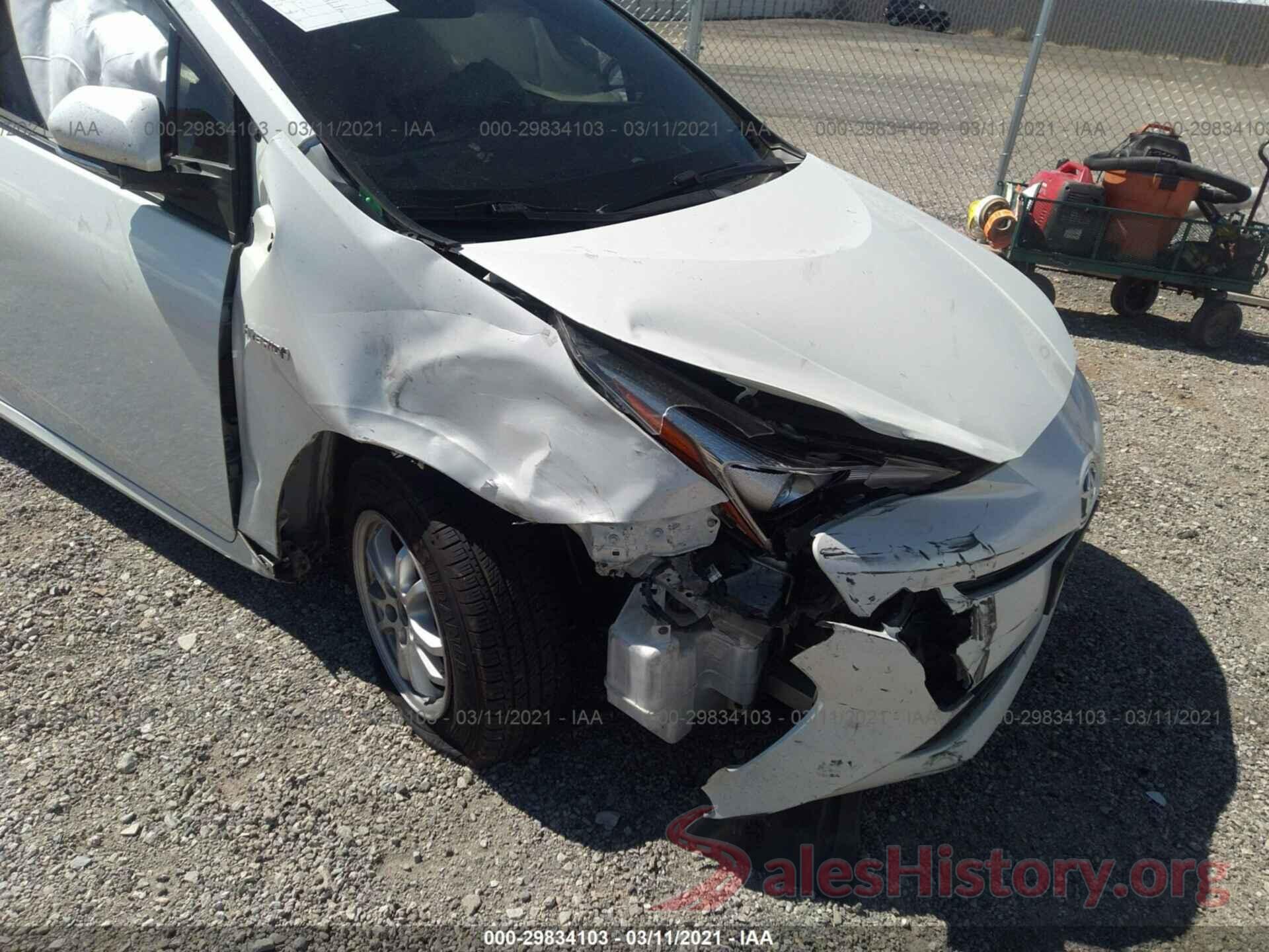 JTDKBRFU2G3021653 2016 TOYOTA PRIUS