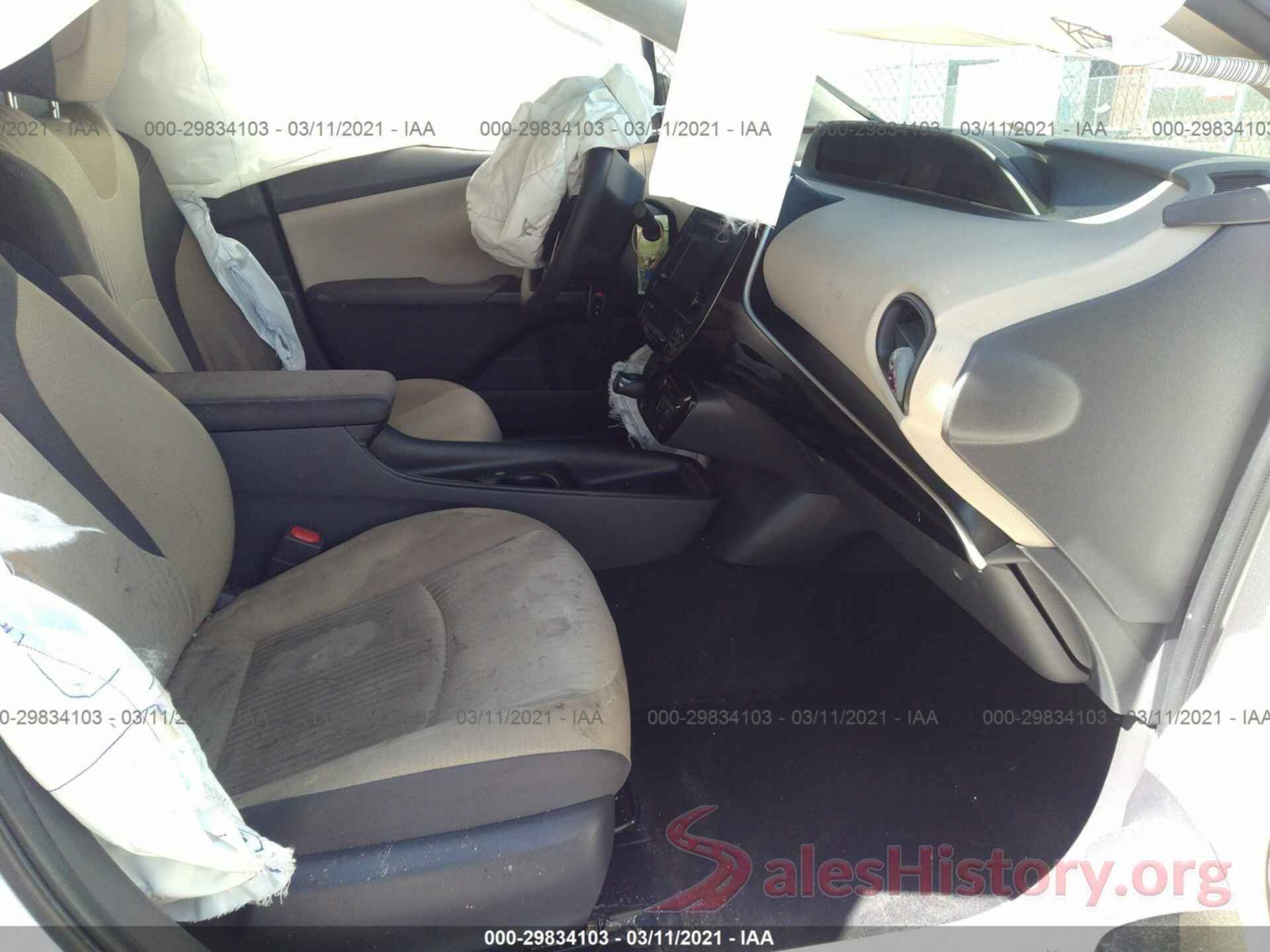 JTDKBRFU2G3021653 2016 TOYOTA PRIUS