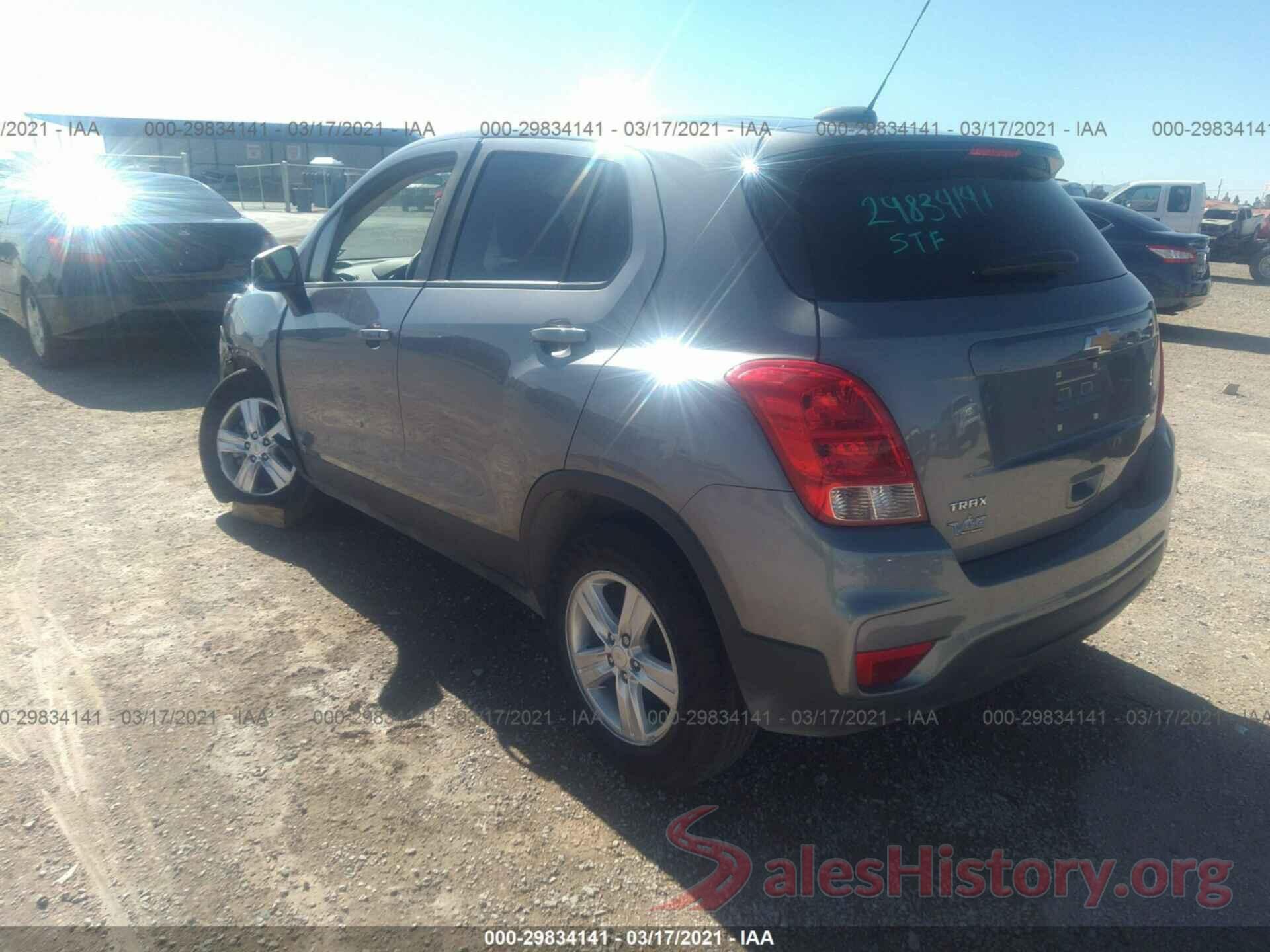 3GNCJKSB9LL209210 2020 CHEVROLET TRAX