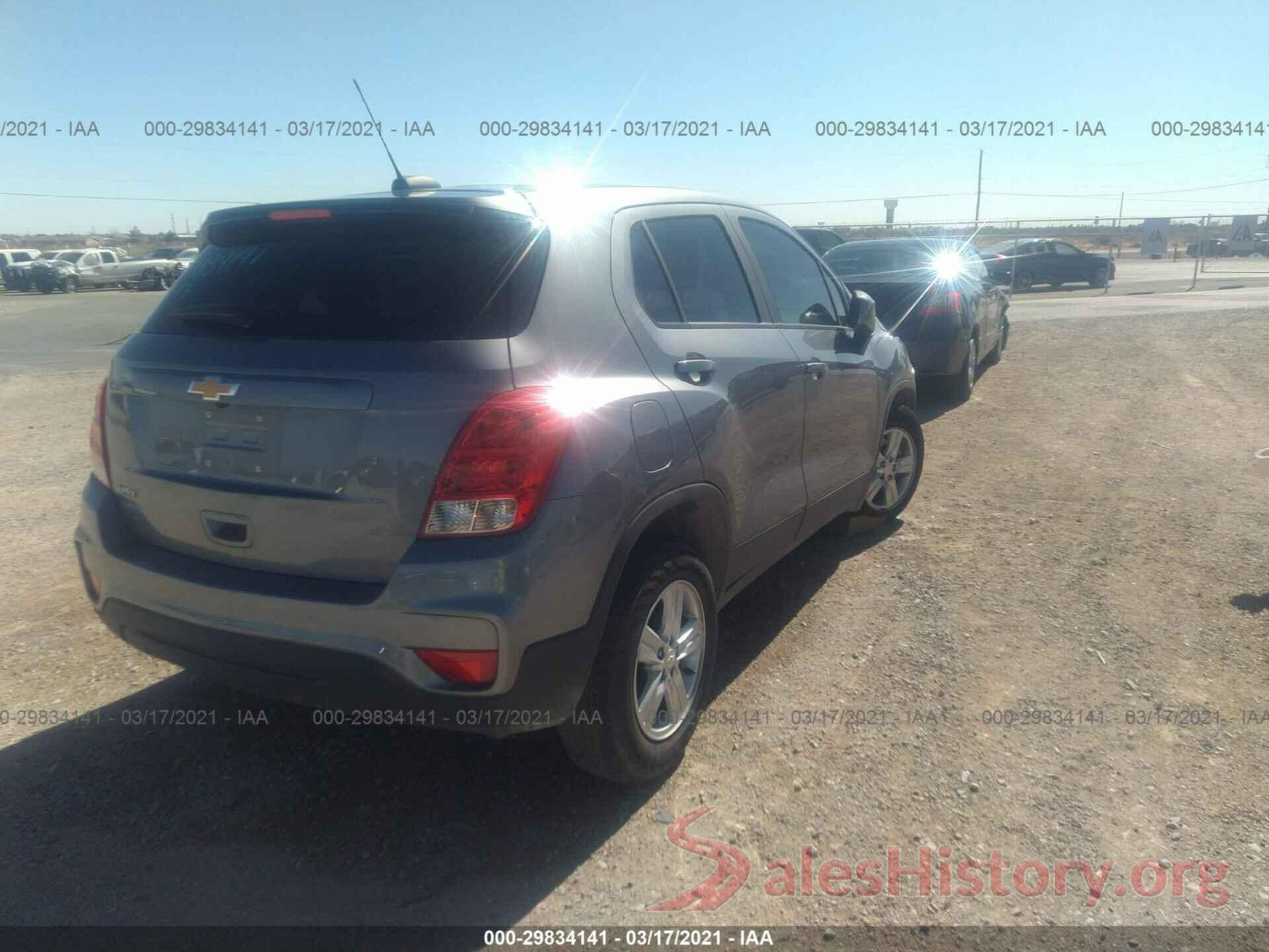 3GNCJKSB9LL209210 2020 CHEVROLET TRAX