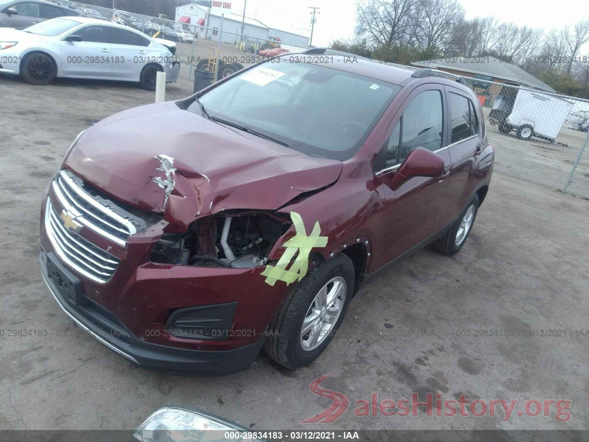 3GNCJLSB9GL173482 2016 CHEVROLET TRAX