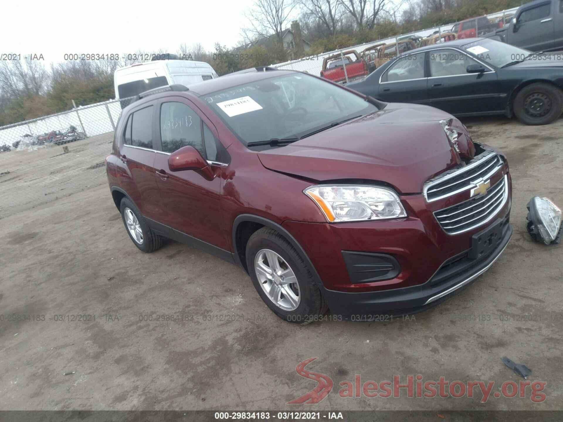 3GNCJLSB9GL173482 2016 CHEVROLET TRAX