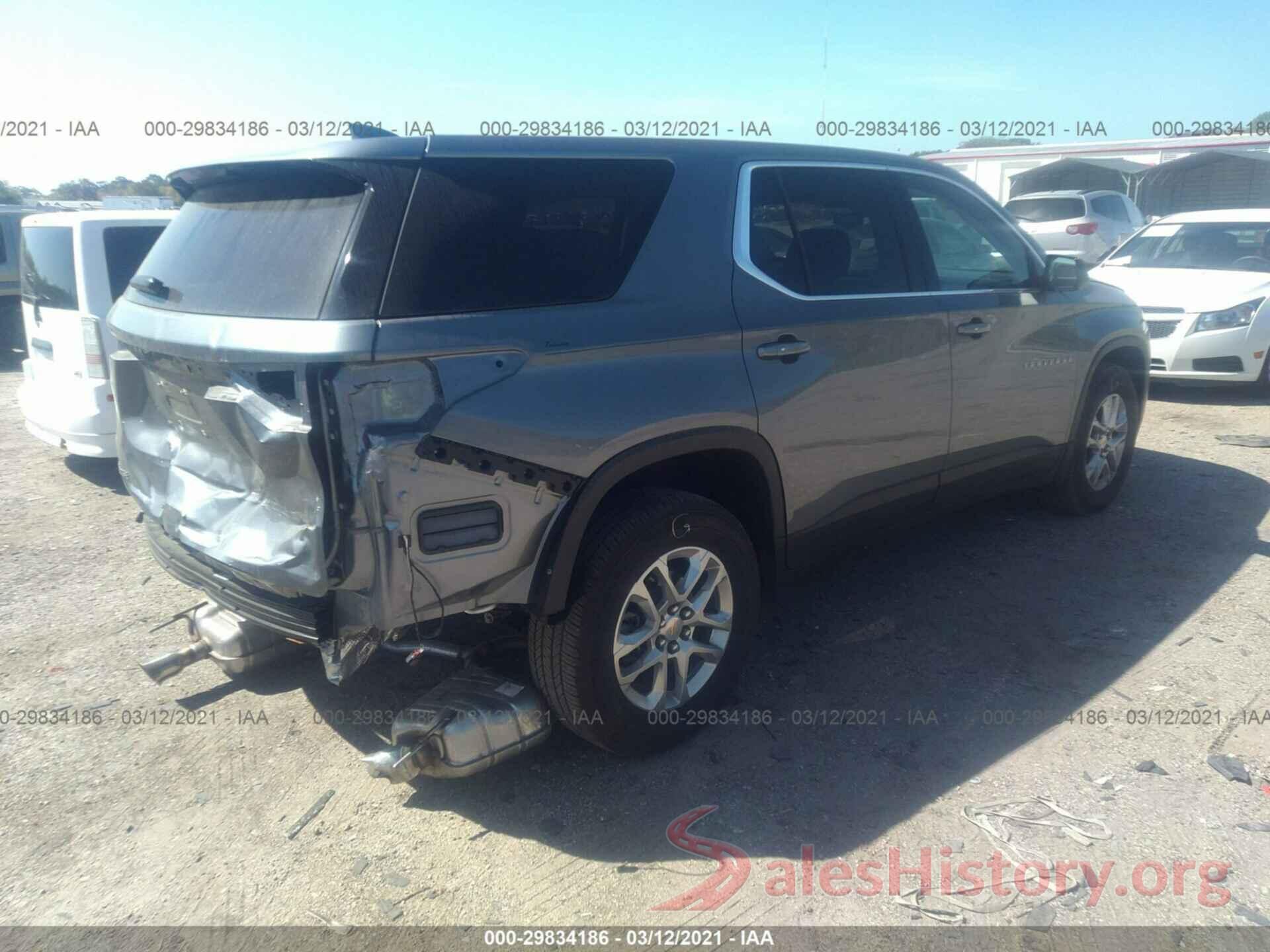 1GNERFKW3LJ258194 2020 CHEVROLET TRAVERSE