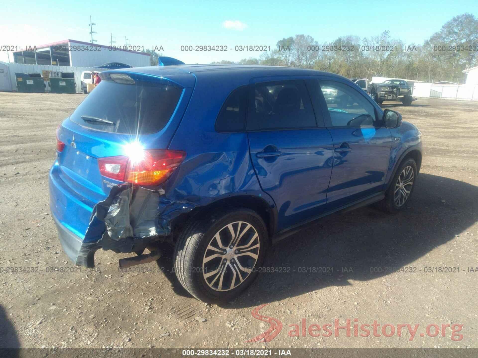 JA4AP3AU4HZ063946 2017 MITSUBISHI OUTLANDER SPORT