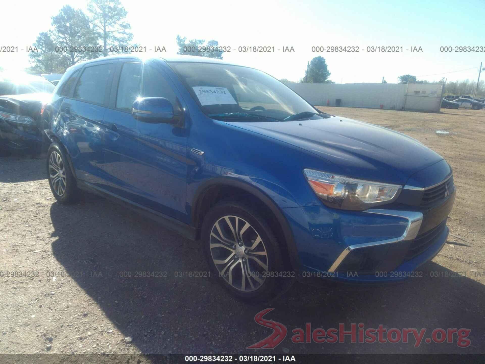 JA4AP3AU4HZ063946 2017 MITSUBISHI OUTLANDER SPORT