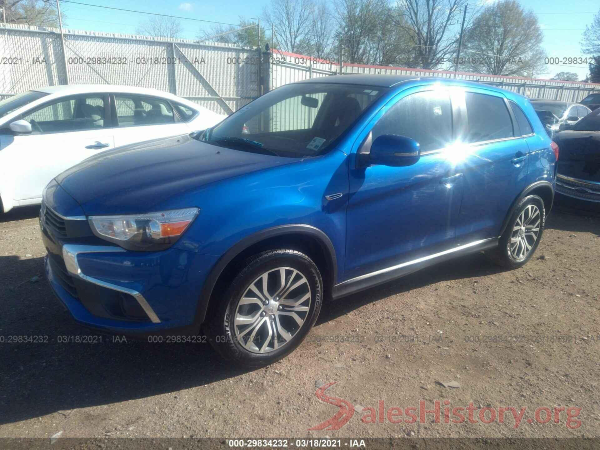 JA4AP3AU4HZ063946 2017 MITSUBISHI OUTLANDER SPORT