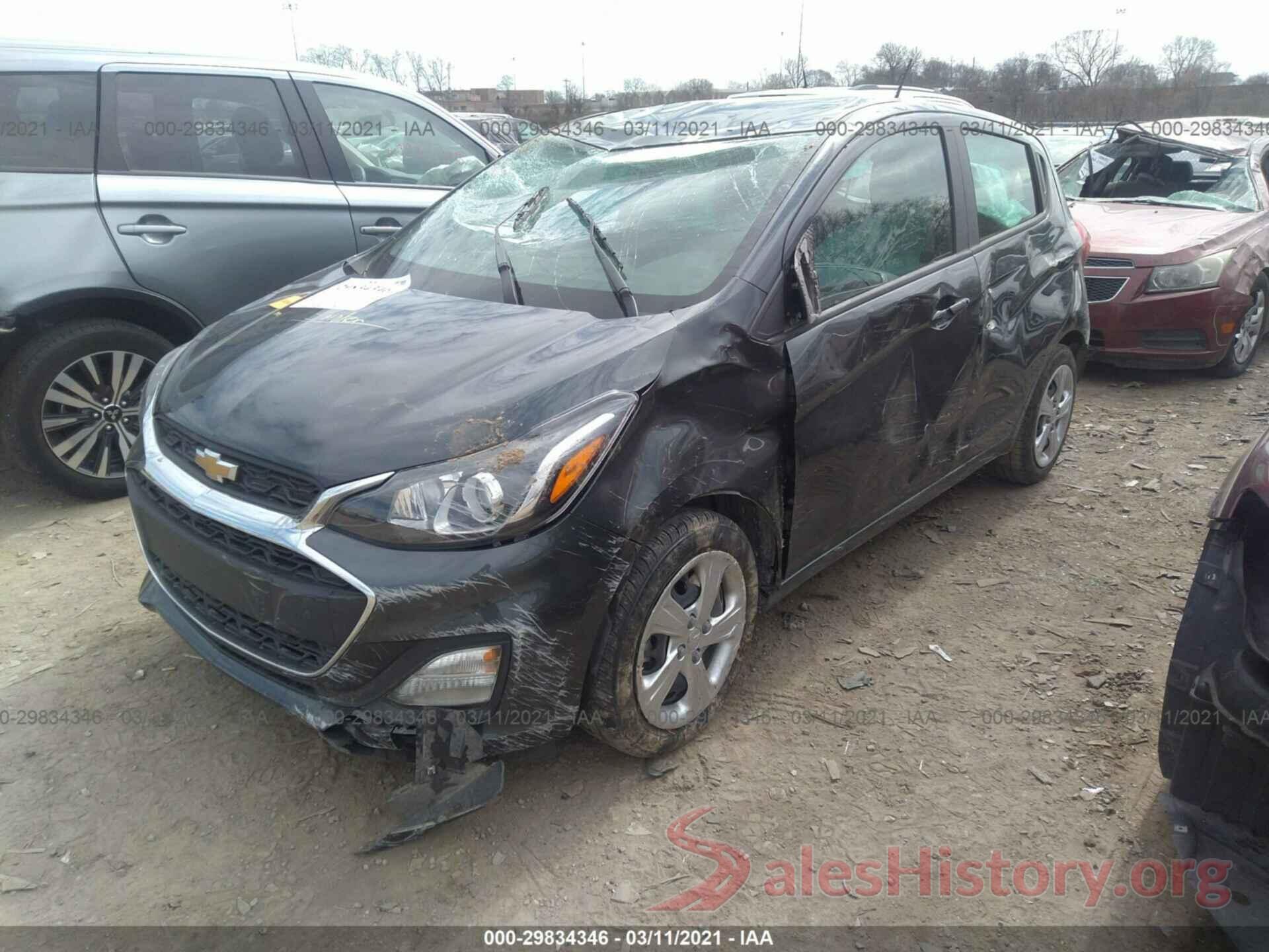 KL8CB6SA1KC821909 2019 CHEVROLET SPARK