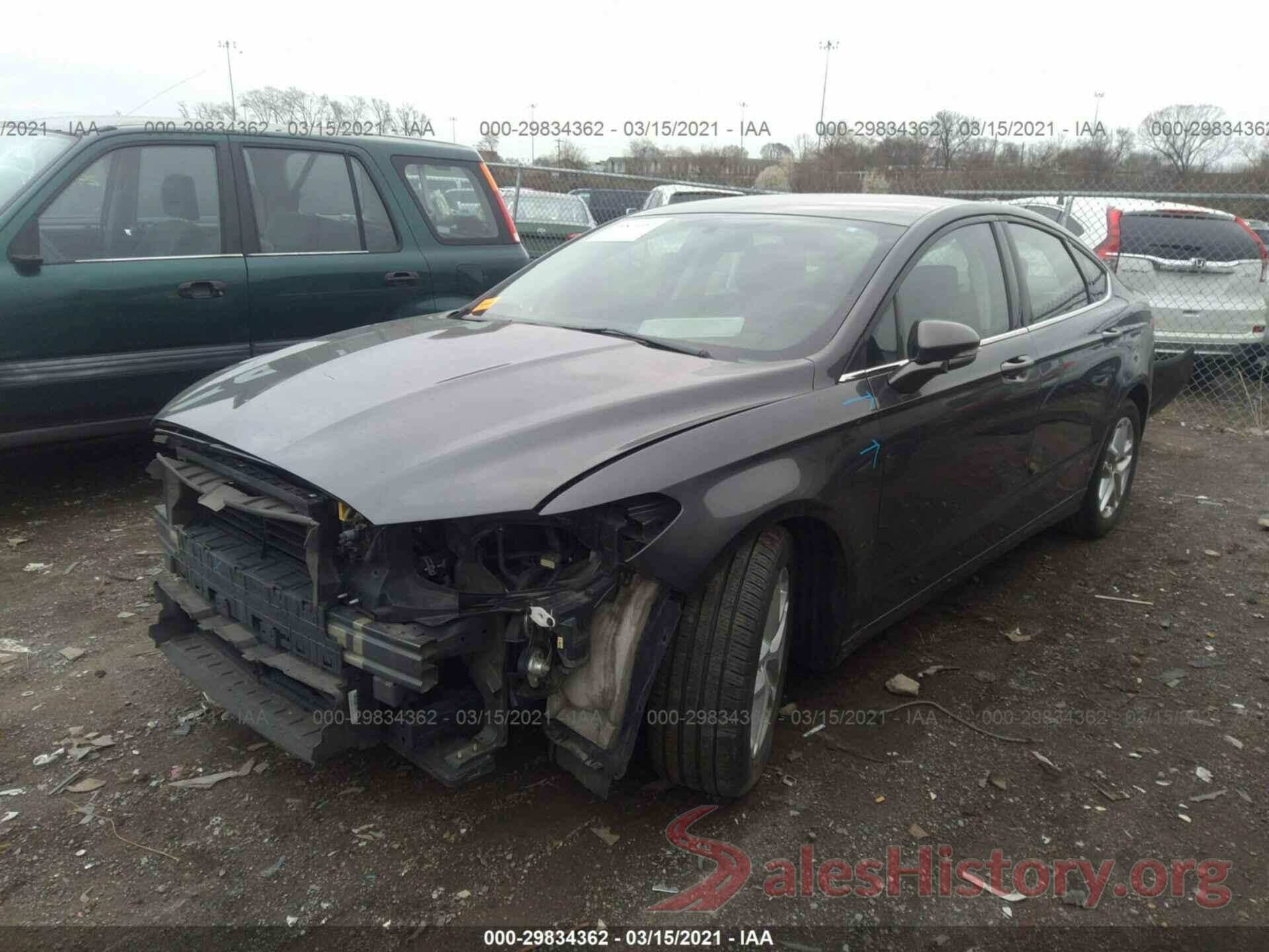 3FA6P0H73GR343425 2016 FORD FUSION