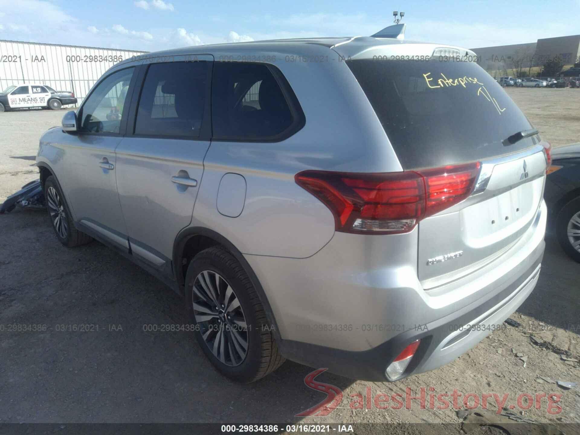 JA4AZ3A35LZ044526 2020 MITSUBISHI OUTLANDER