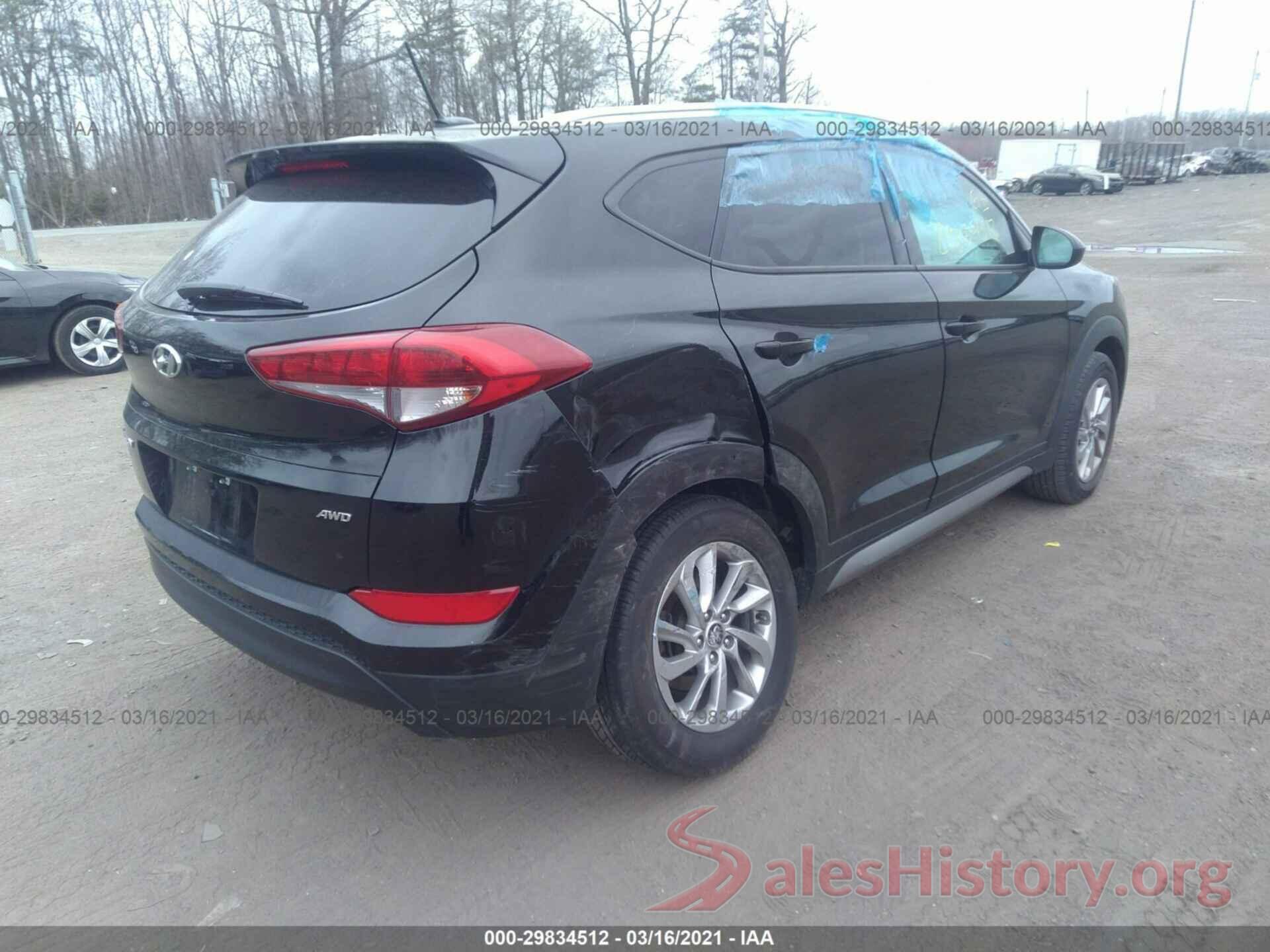 KM8J3CA46HU345919 2017 HYUNDAI TUCSON