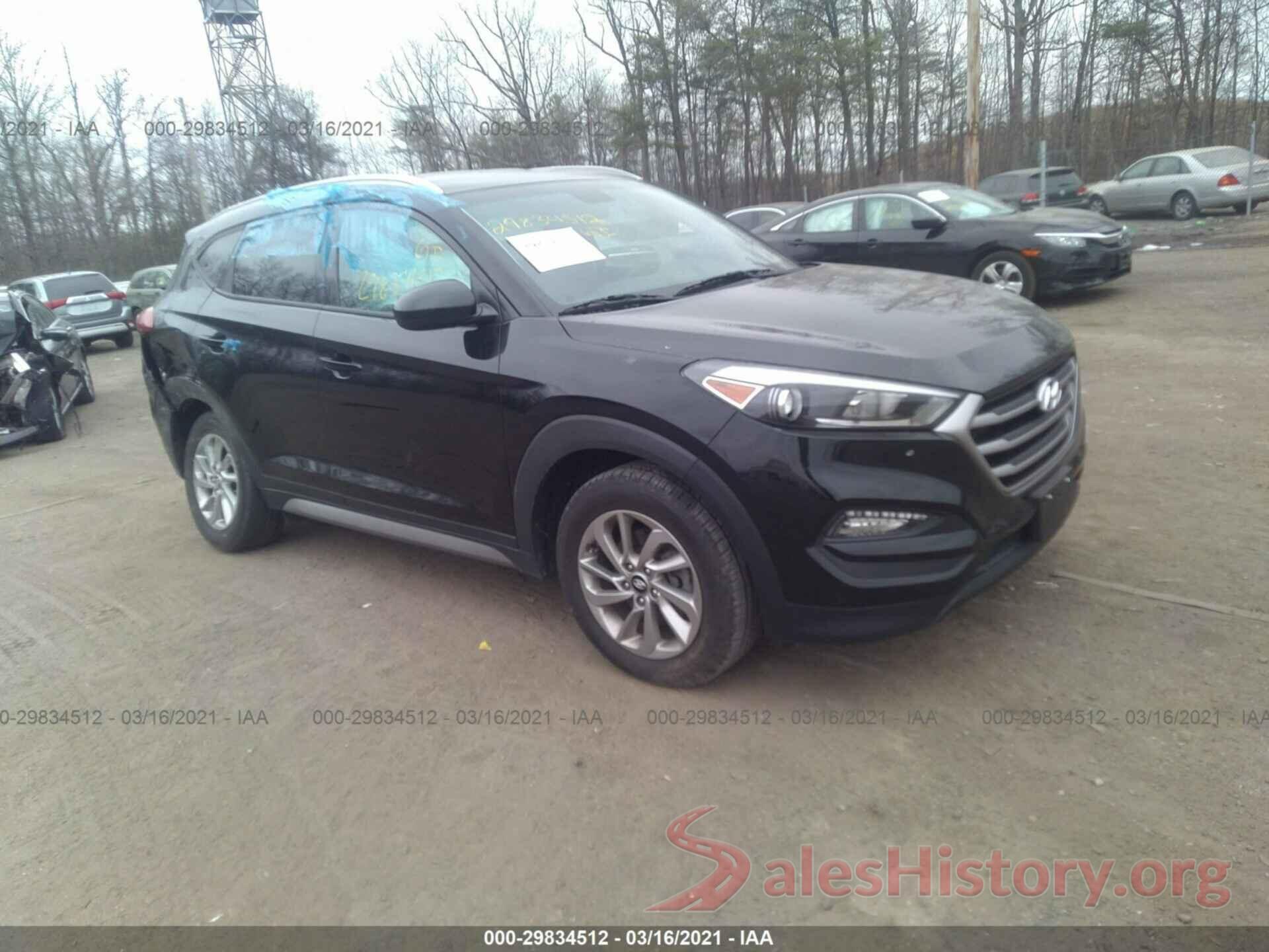 KM8J3CA46HU345919 2017 HYUNDAI TUCSON