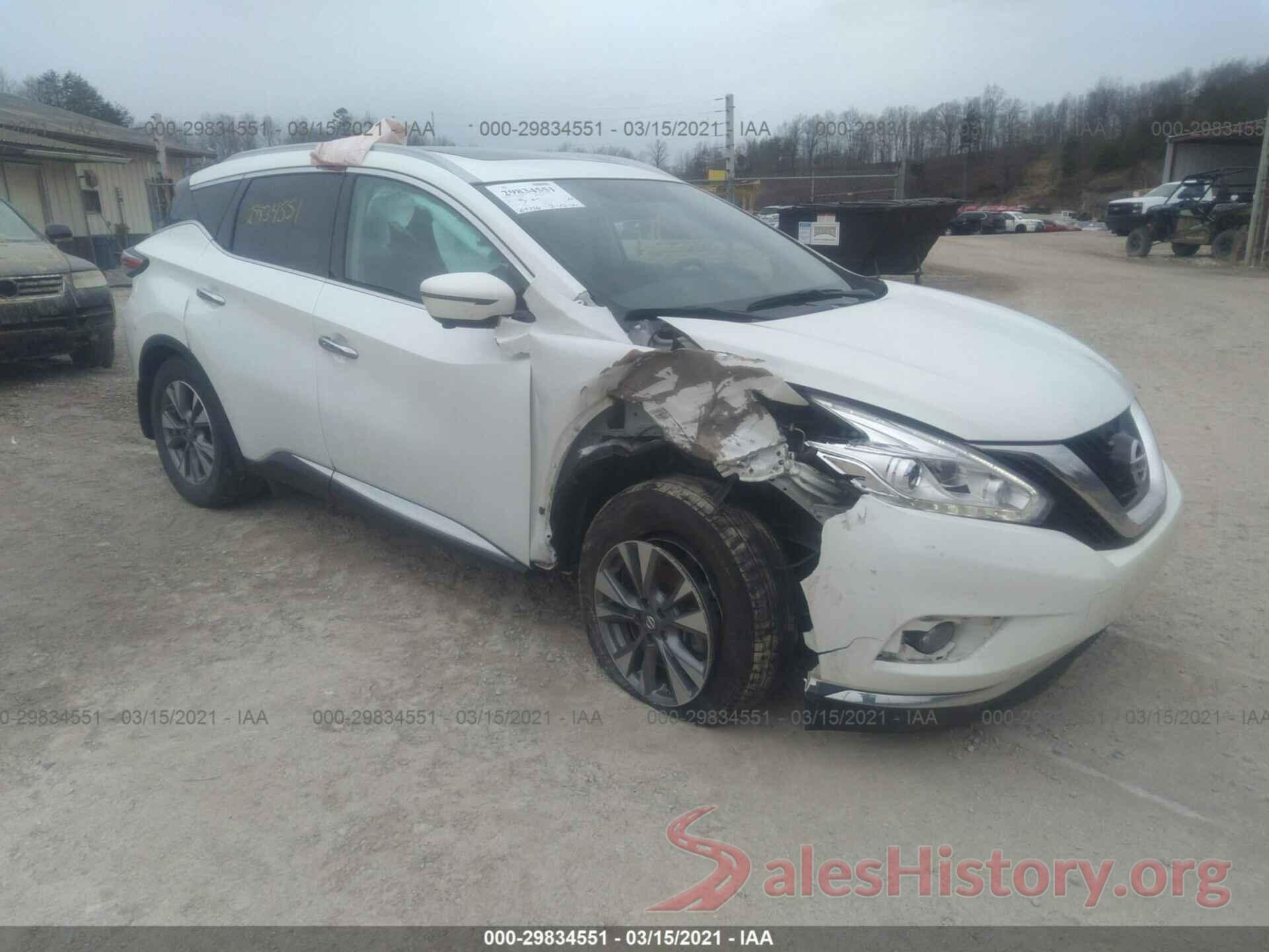 5N1AZ2MH7HN203385 2017 NISSAN MURANO