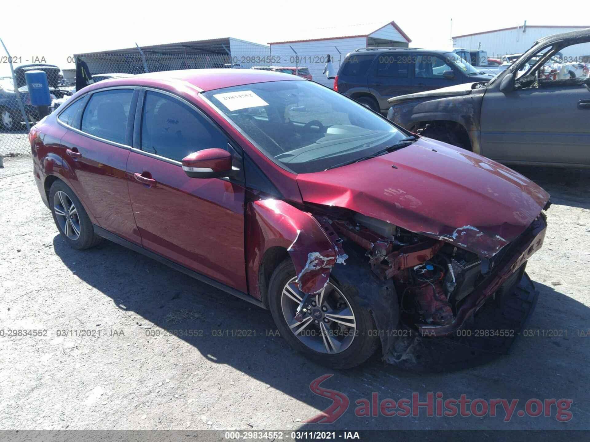 1FADP3FE9HL262620 2017 FORD FOCUS