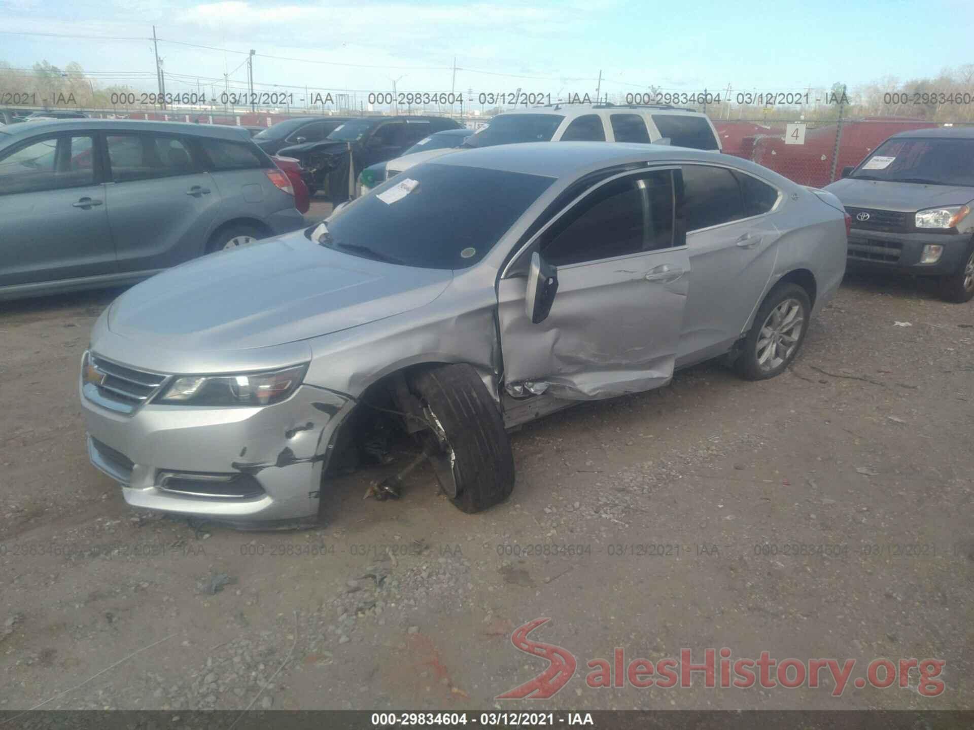 2G11Z5SA0K9136157 2019 CHEVROLET IMPALA