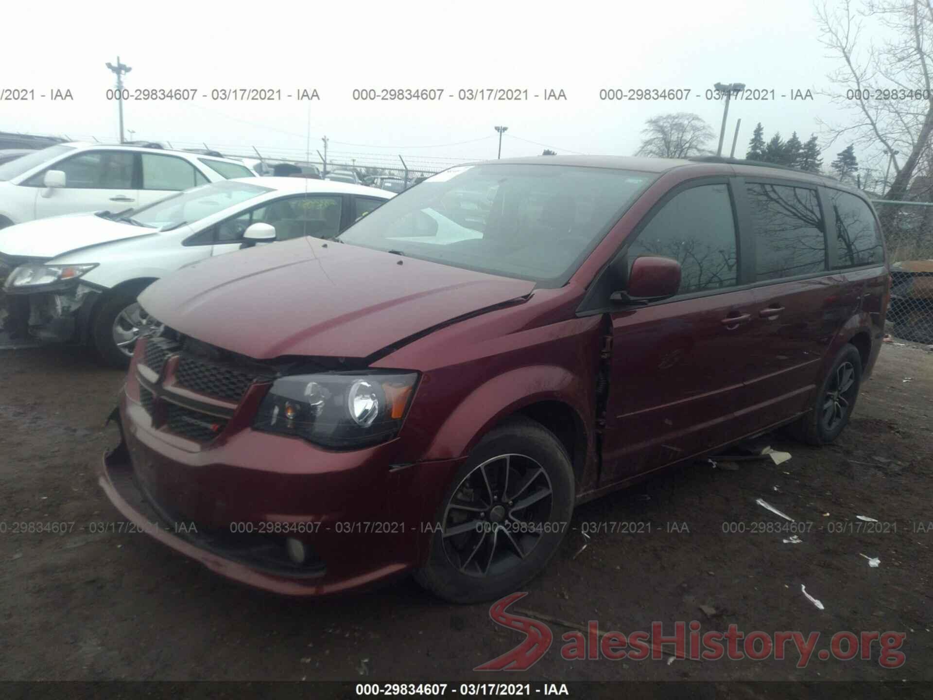 2C4RDGEG8HR858814 2017 DODGE GRAND CARAVAN